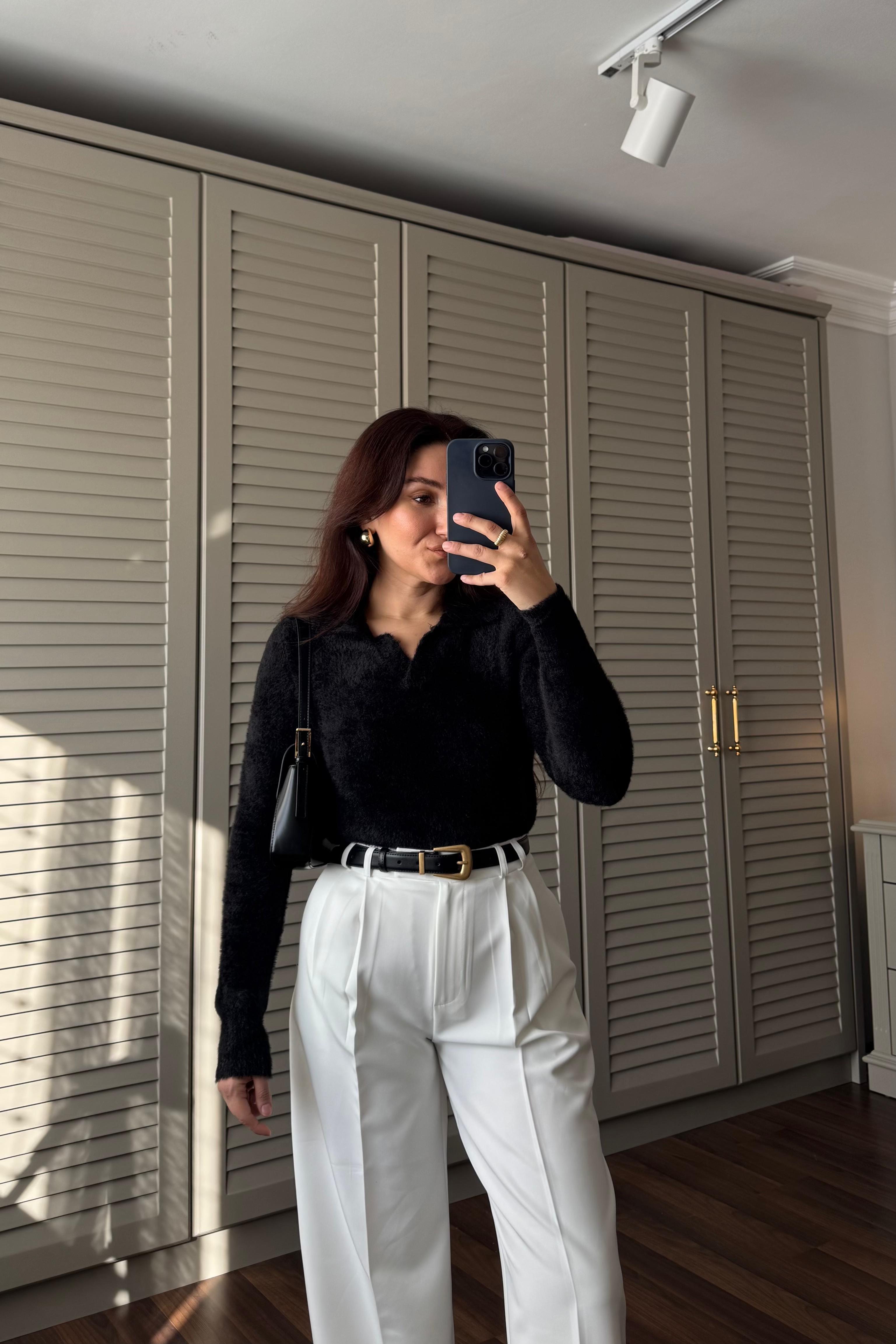 POLO YAKA CROP KAZAK/4133