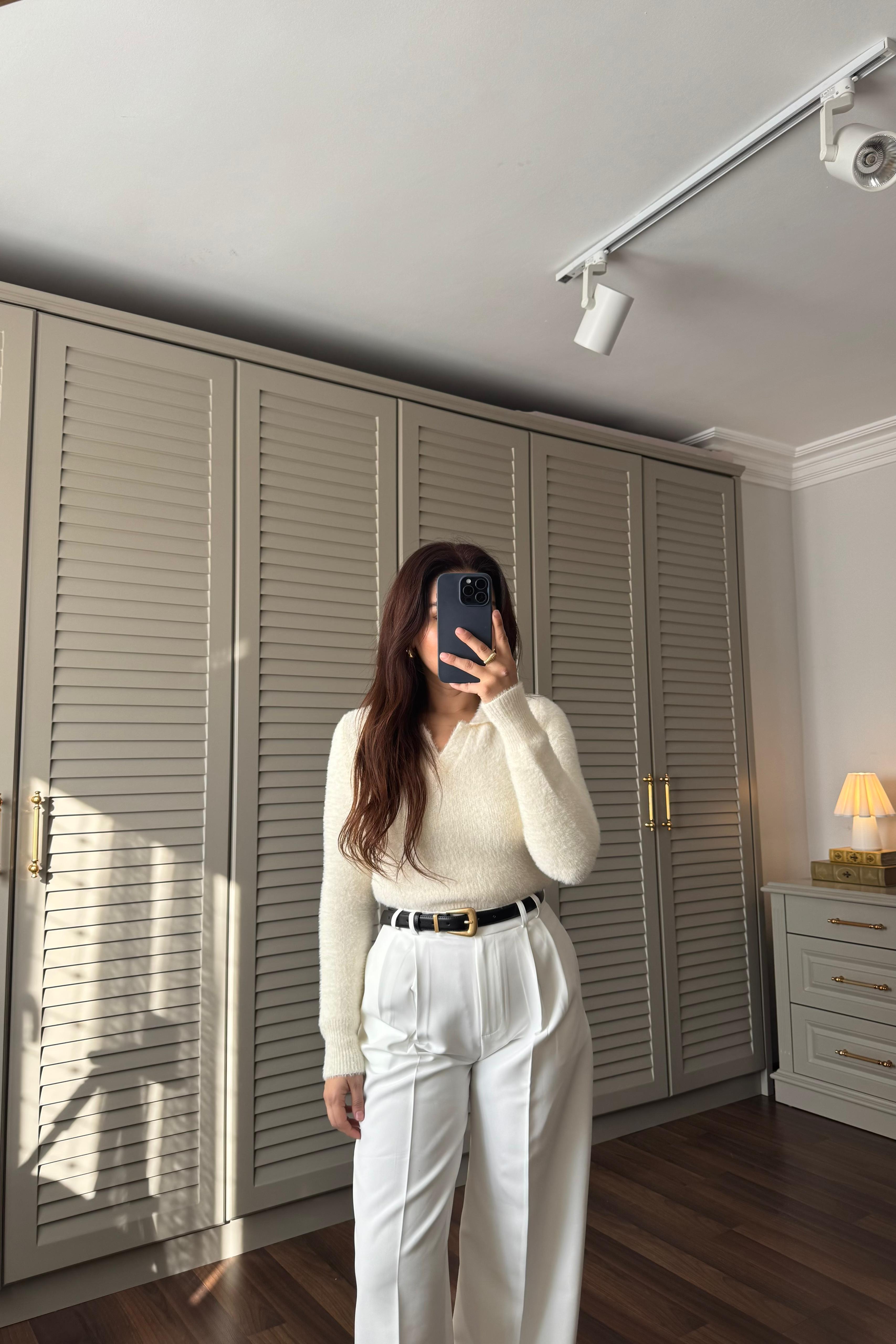 POLO YAKA CROP KAZAK/4133
