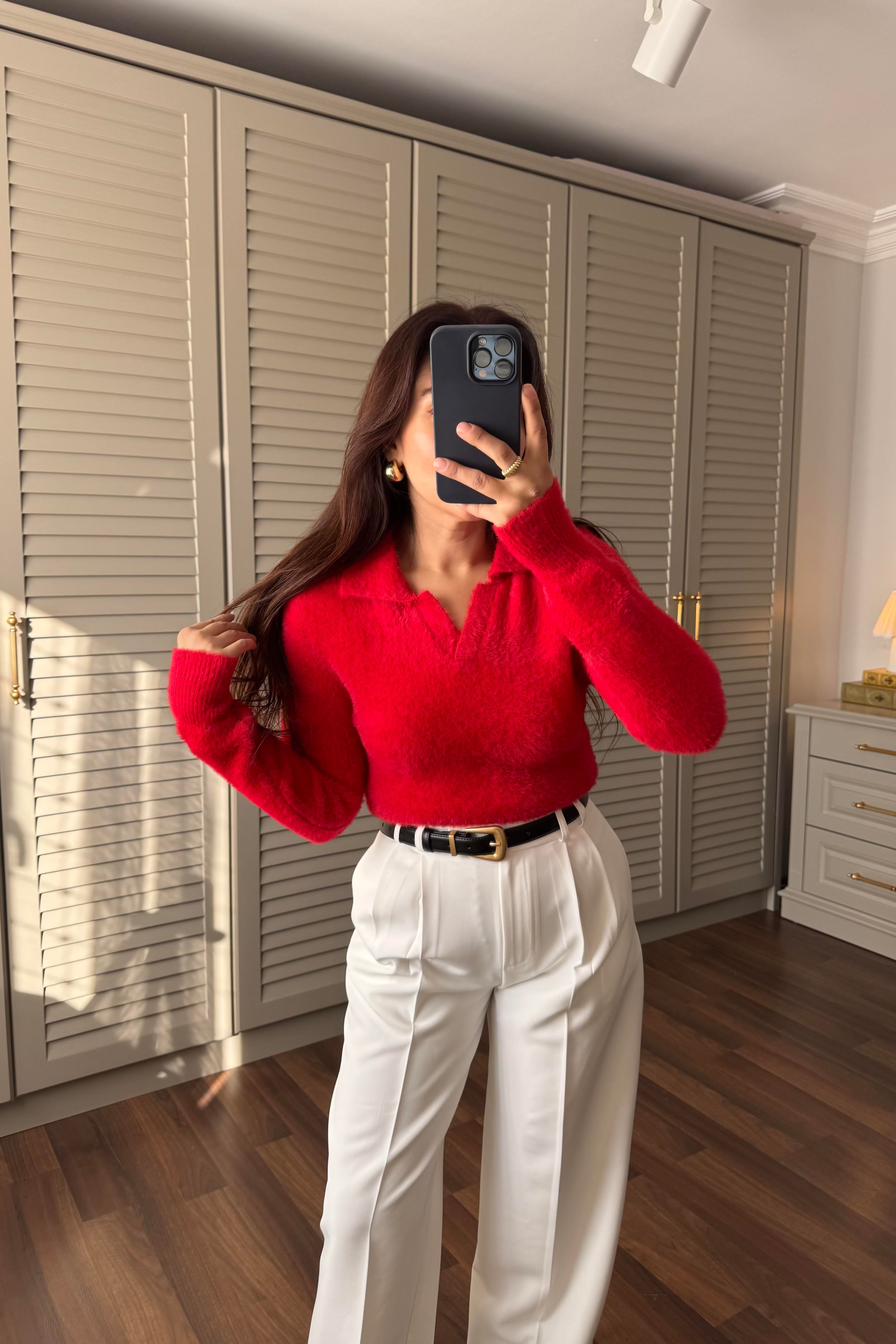 POLO YAKA CROP KAZAK/4133