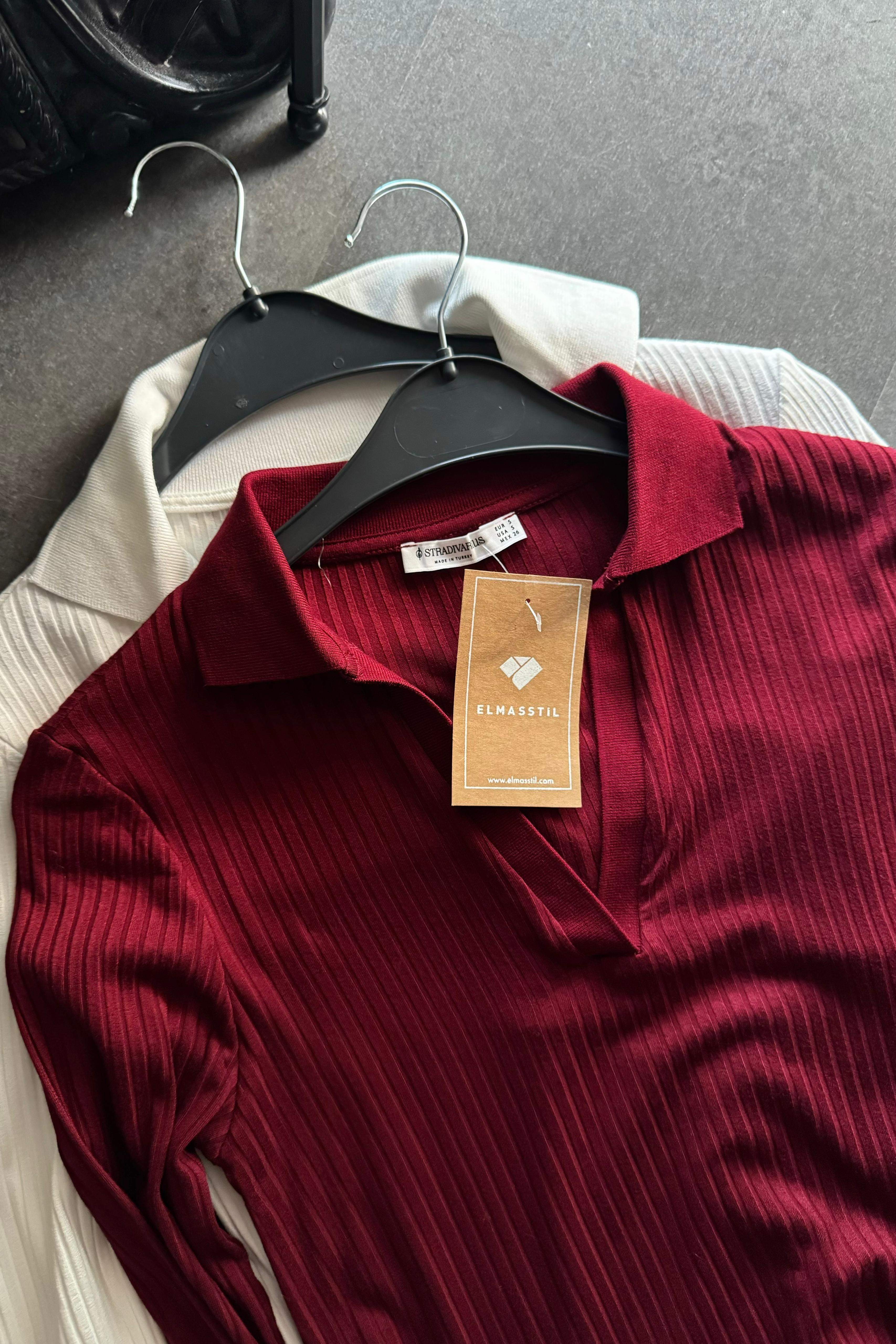 POLO YAKA FİTİLLİ STRADİ BLUZ