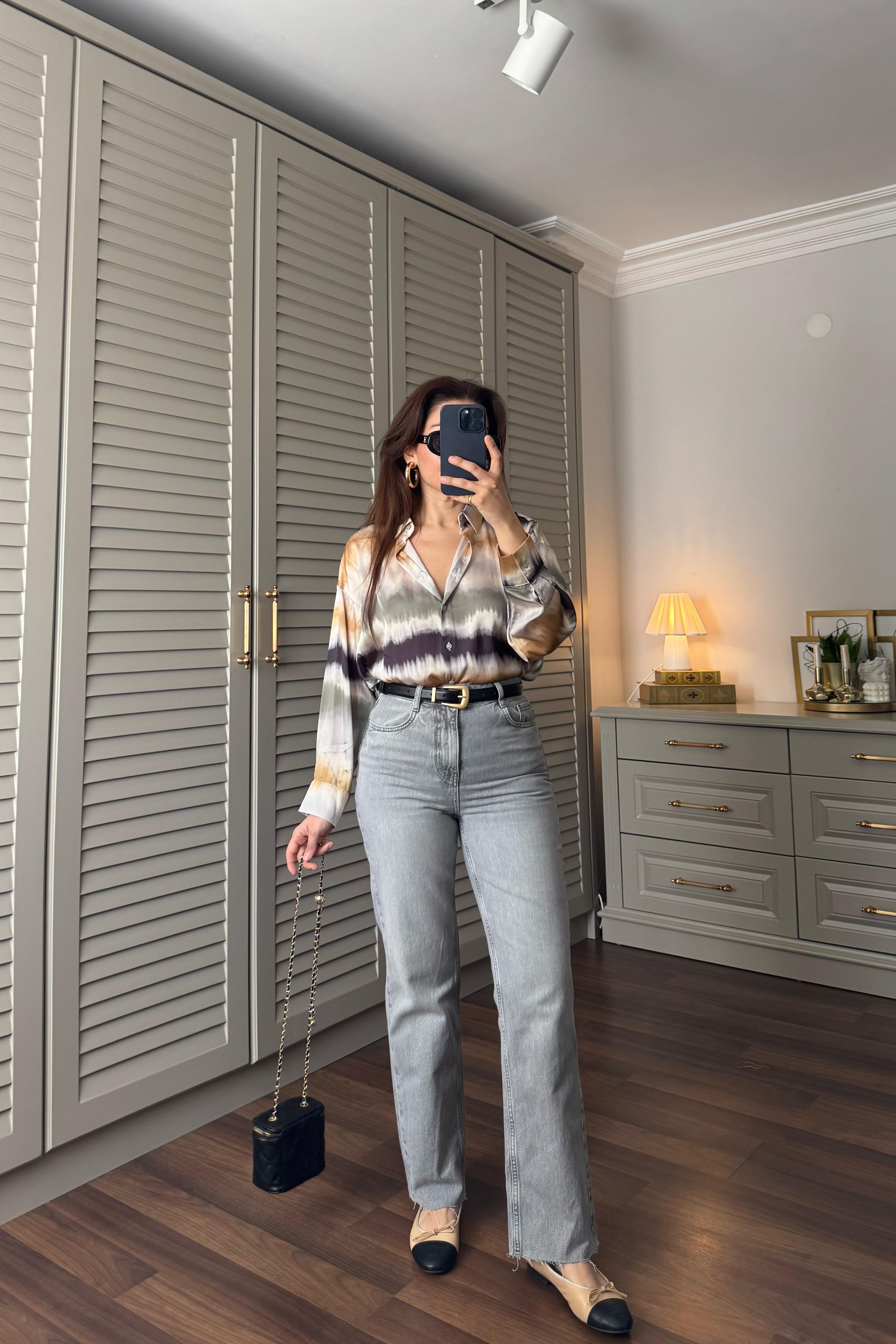 ROCKY YÜKSEK BEL STRAIGHT  JEAN