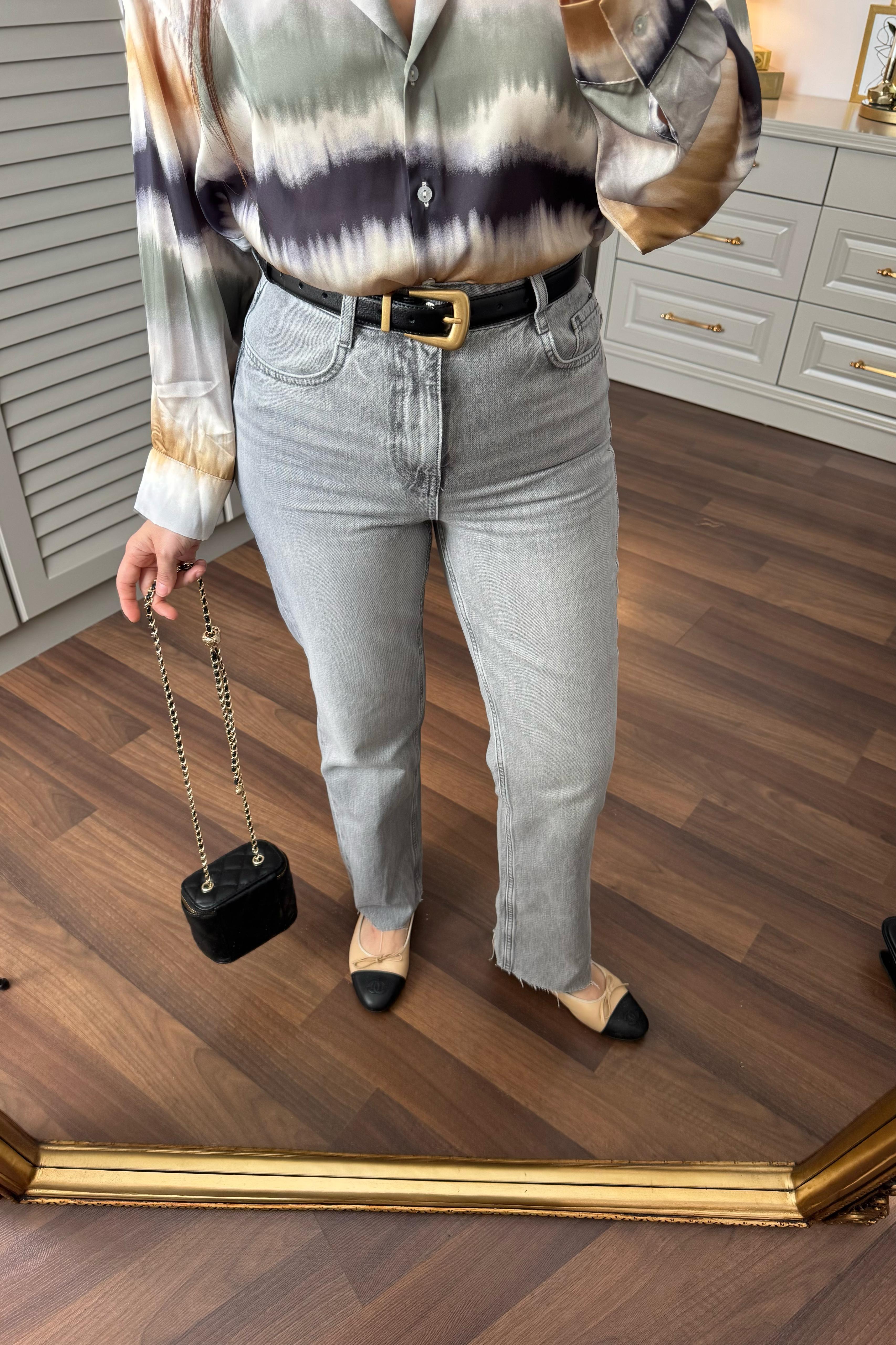 ROCKY YÜKSEK BEL STRAIGHT  JEAN