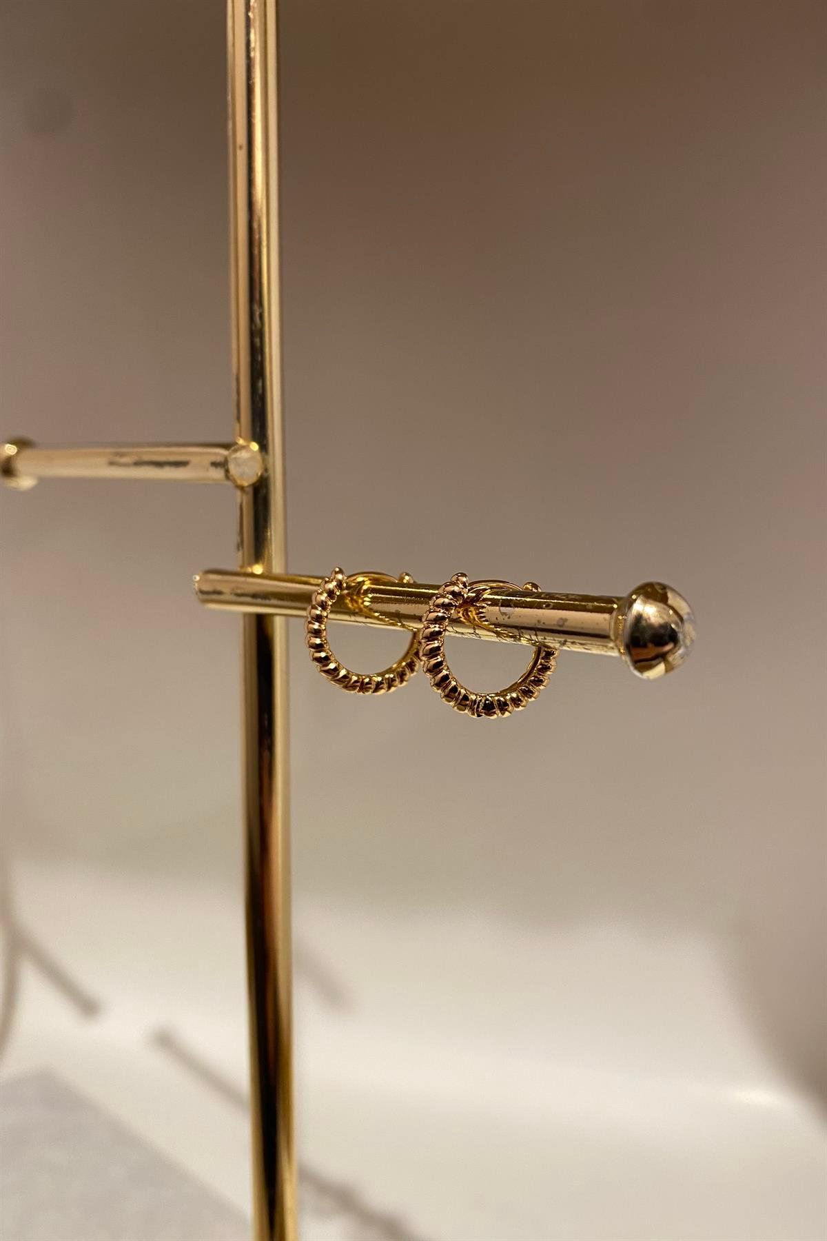 SARMALI HALKA KÜPE 1.2 cm
