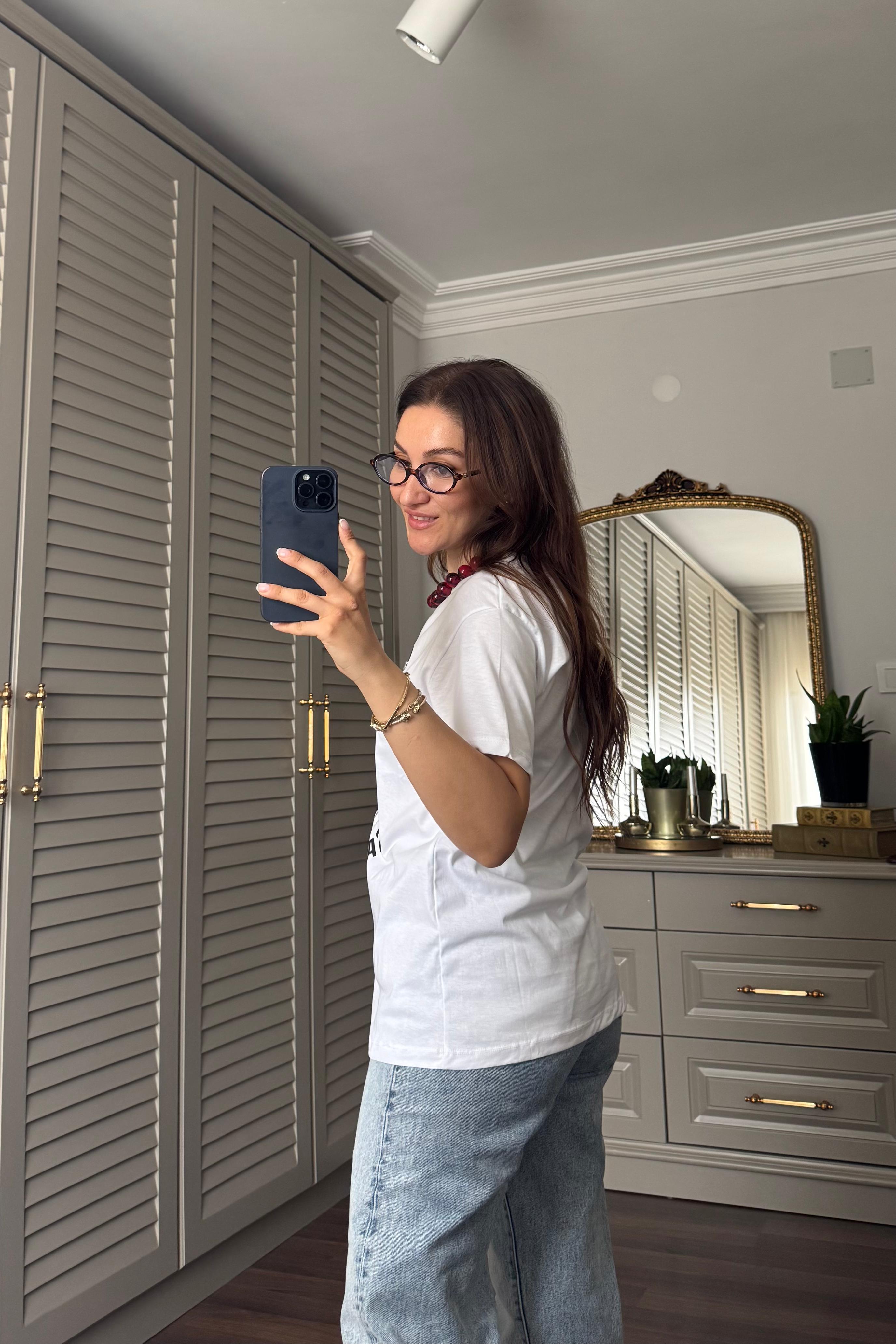 SAVE THE DOG TAŞLI T-SHIRT/7206