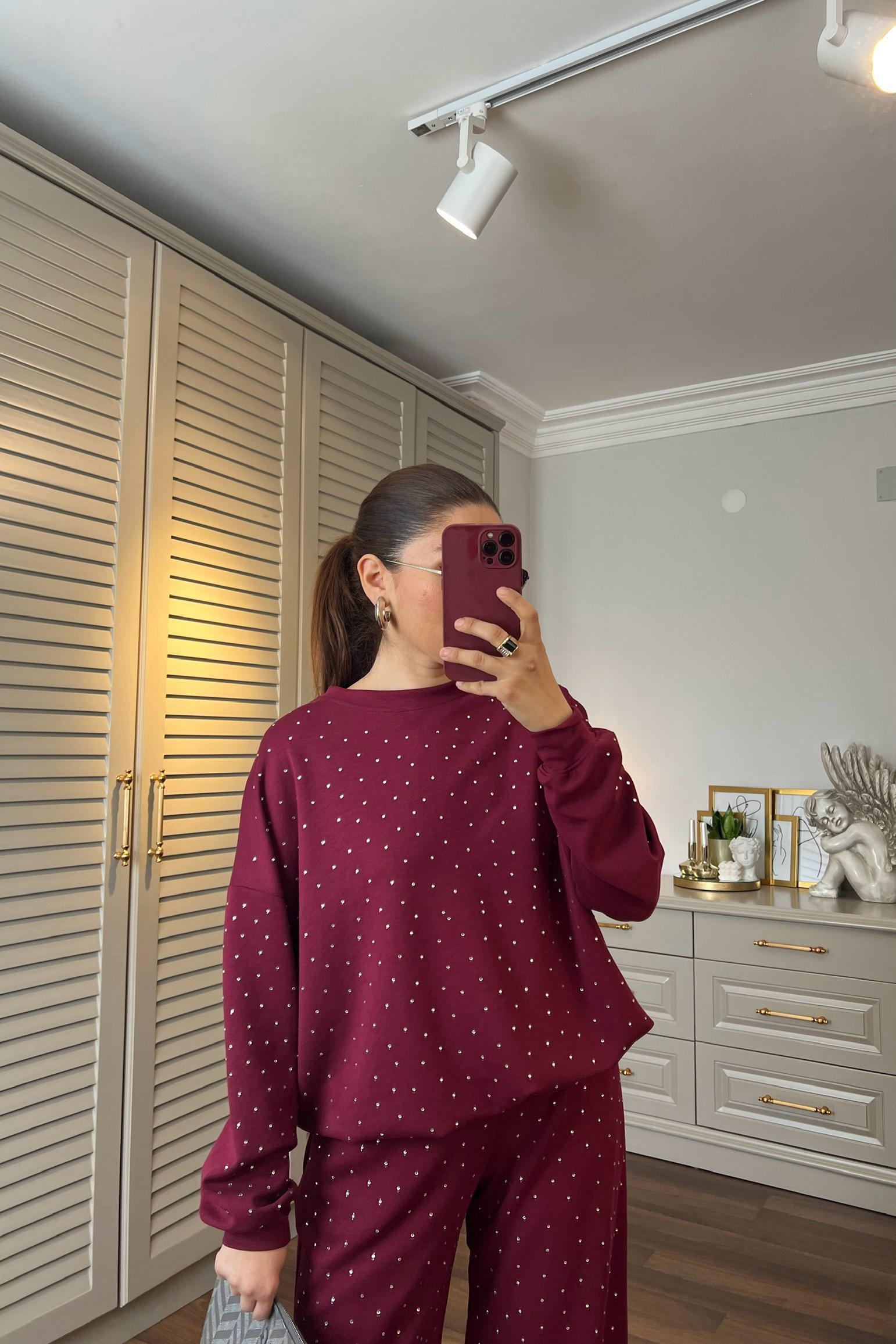SERPME TAŞLI MODAL TAKIM