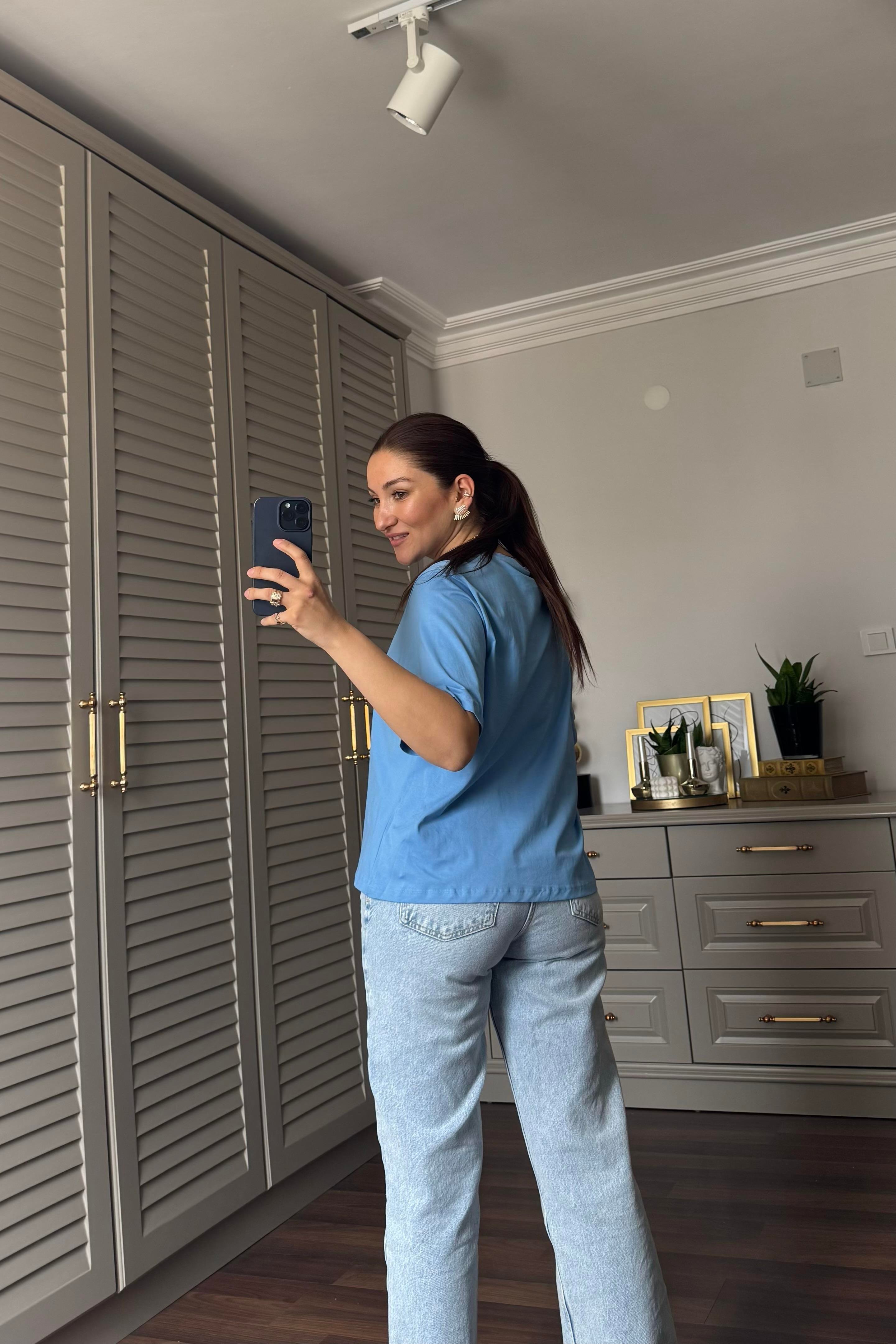 SIFIR YAKA BASIC T-SHIRT