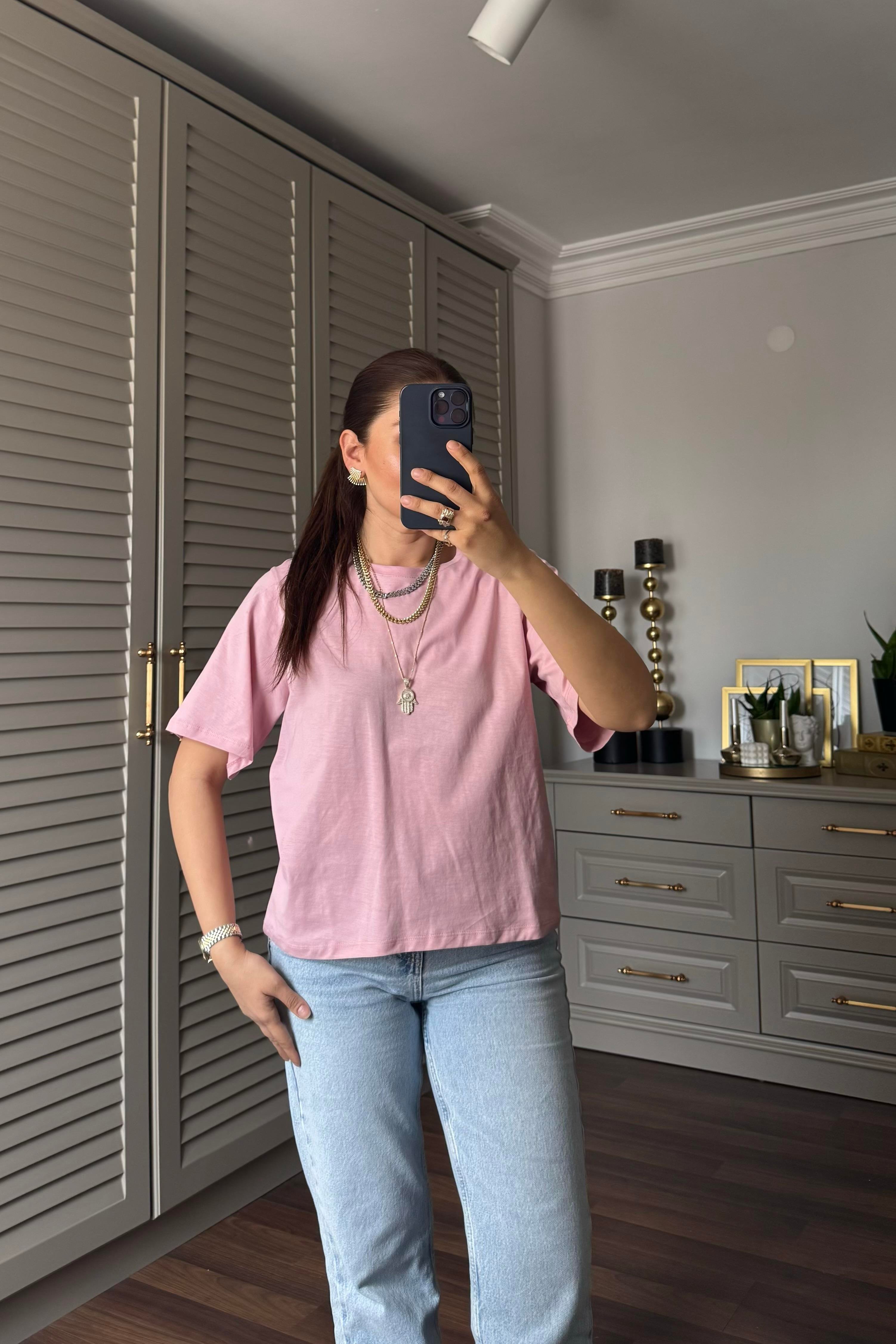 SIFIR YAKA BASIC T-SHIRT