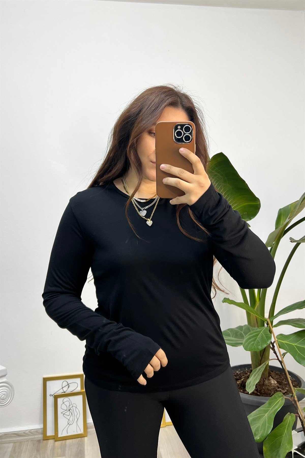 SIFIR YAKA UZUN KOL BASIC BODY