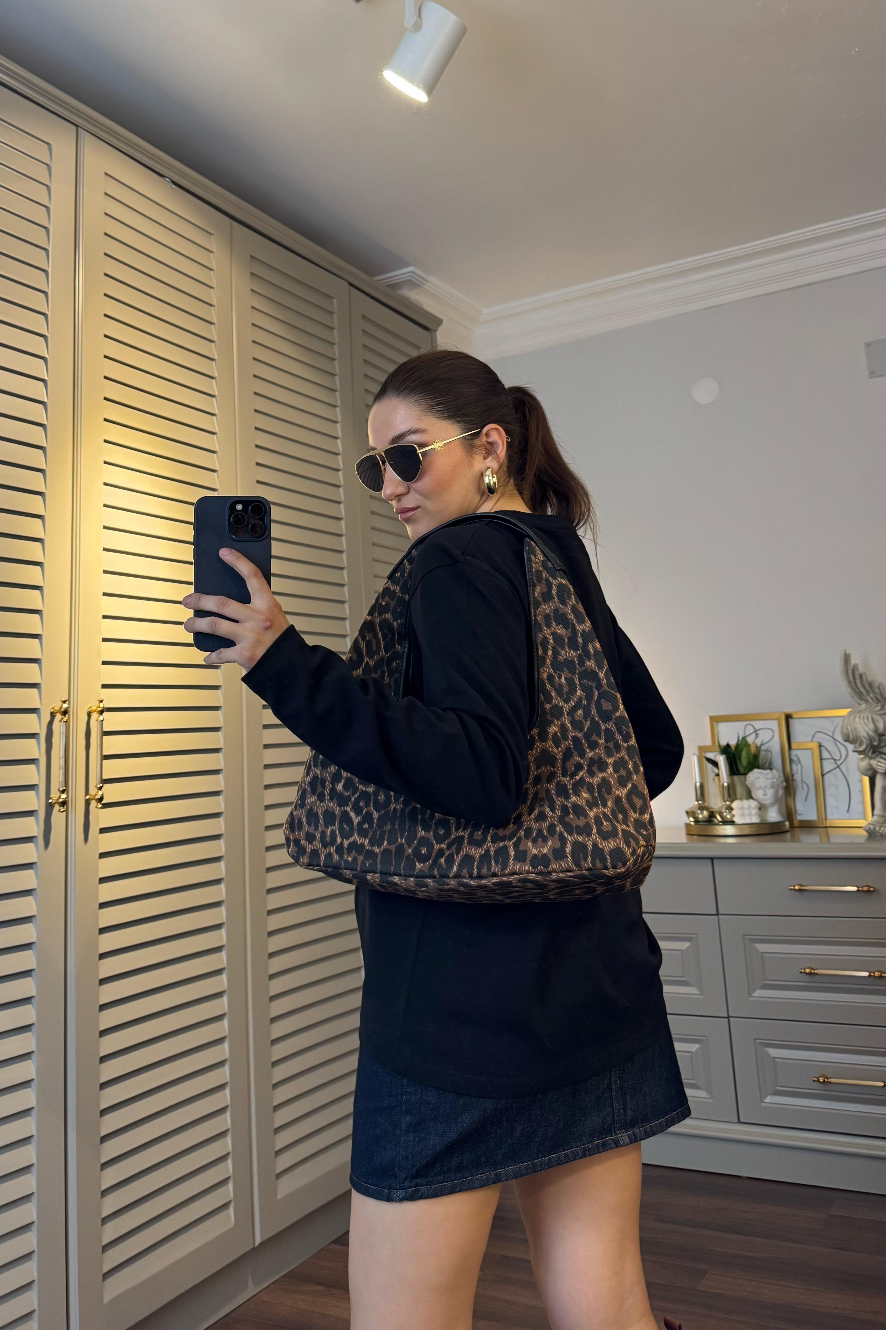 SIFIR YAKA UZUNKOL T-SHIRT/241127