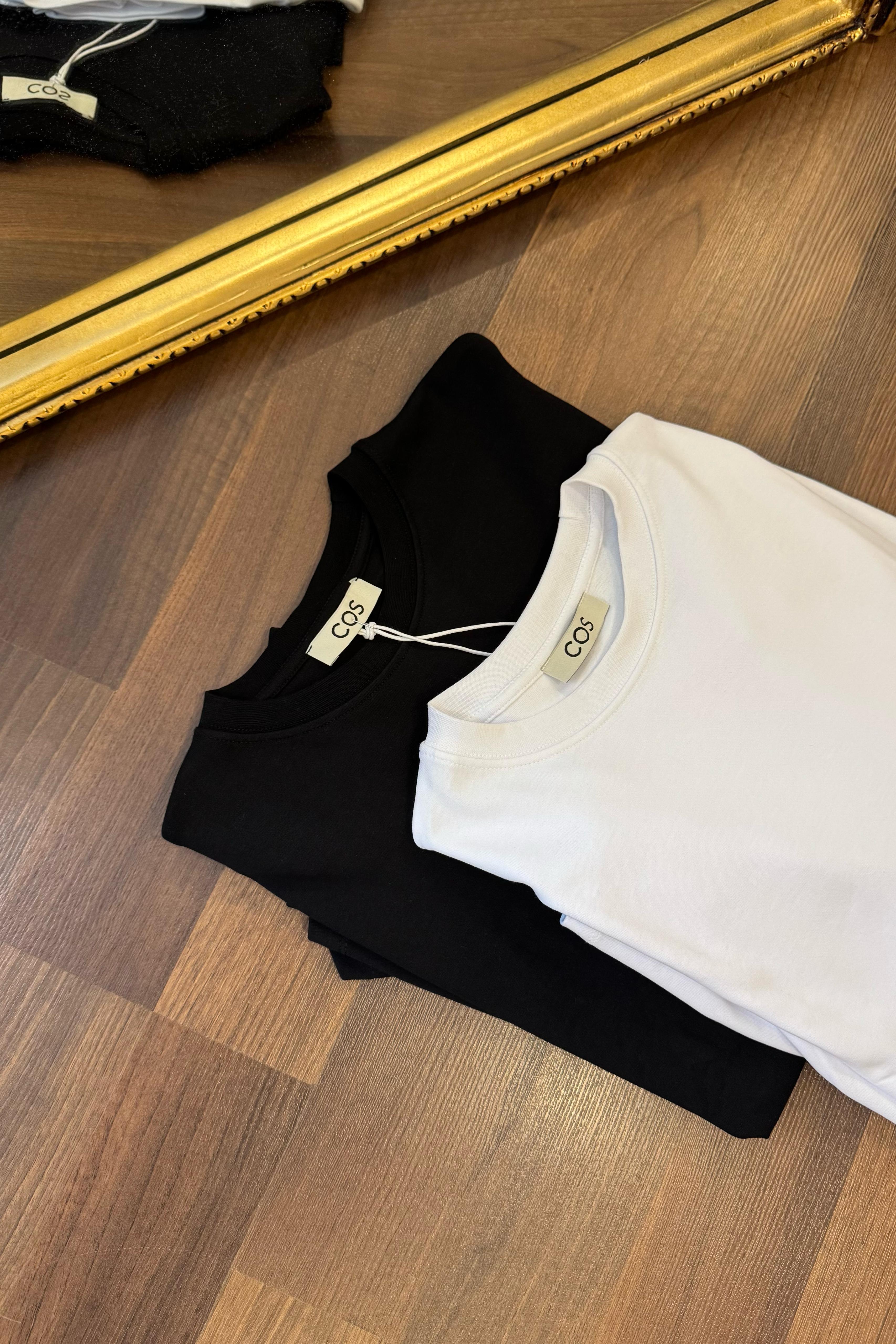 SIFIR YAKA UZUNKOL T-SHIRT/241127