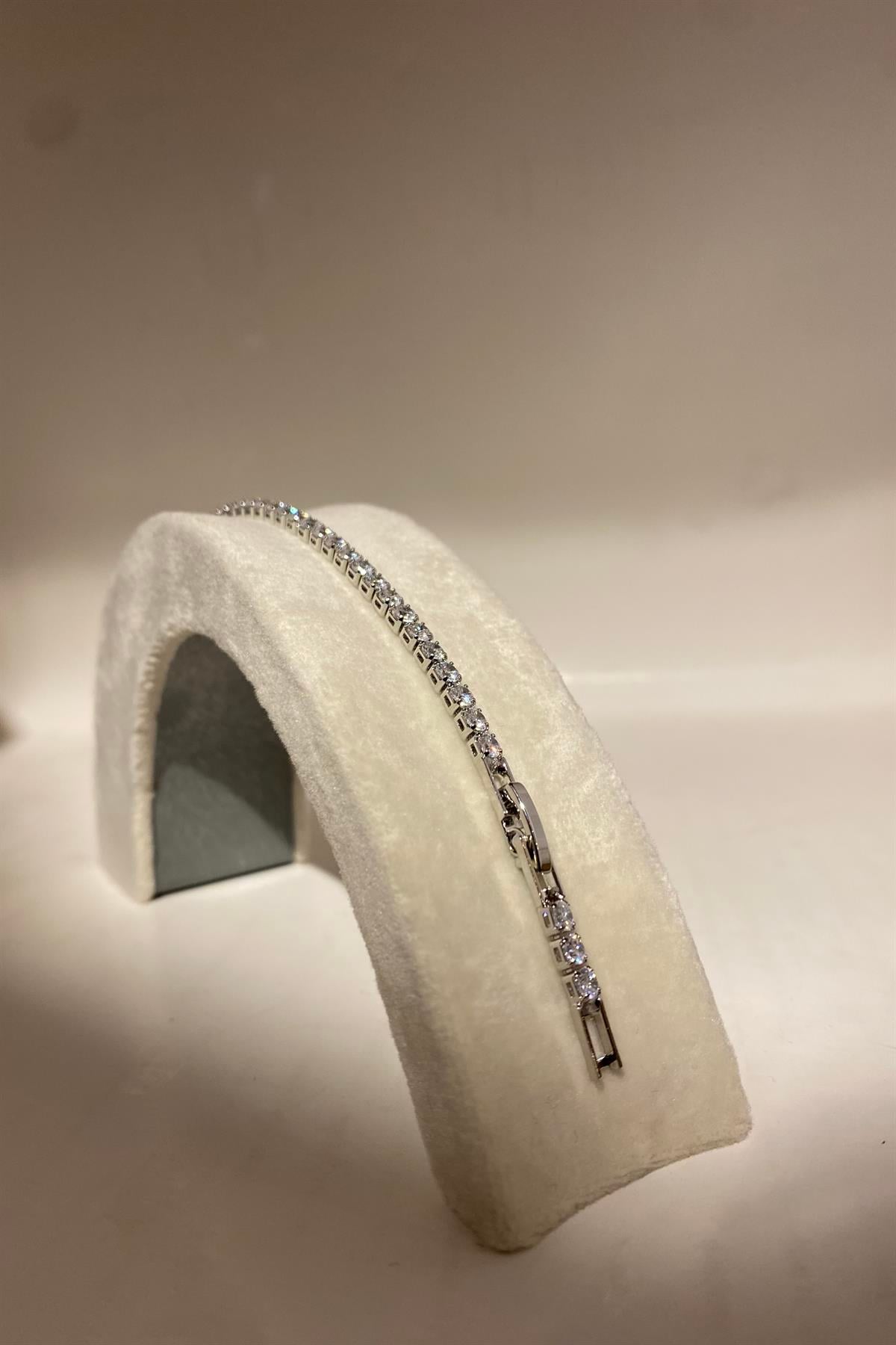 SU YOLU TAŞLI BİLEZİK 3mm