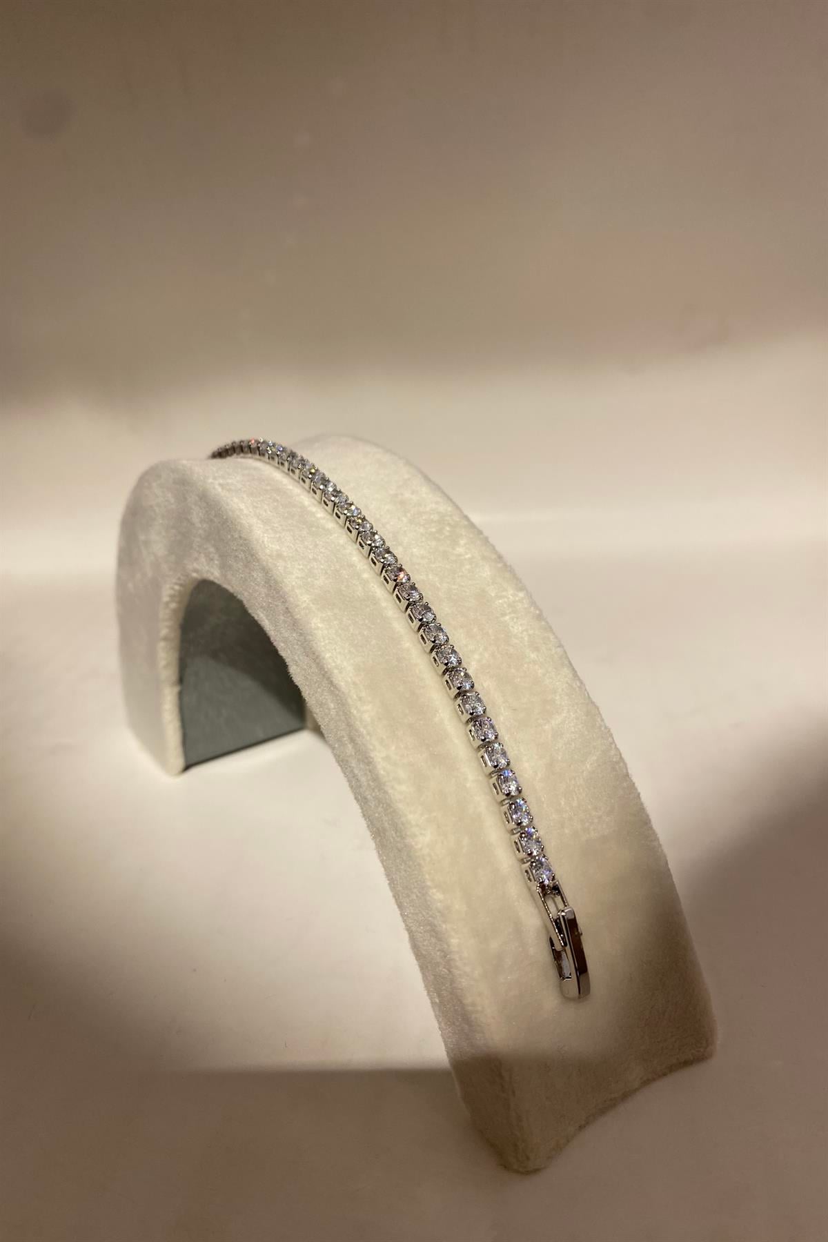 SU YOLU TAŞLI BİLEZİK 3mm