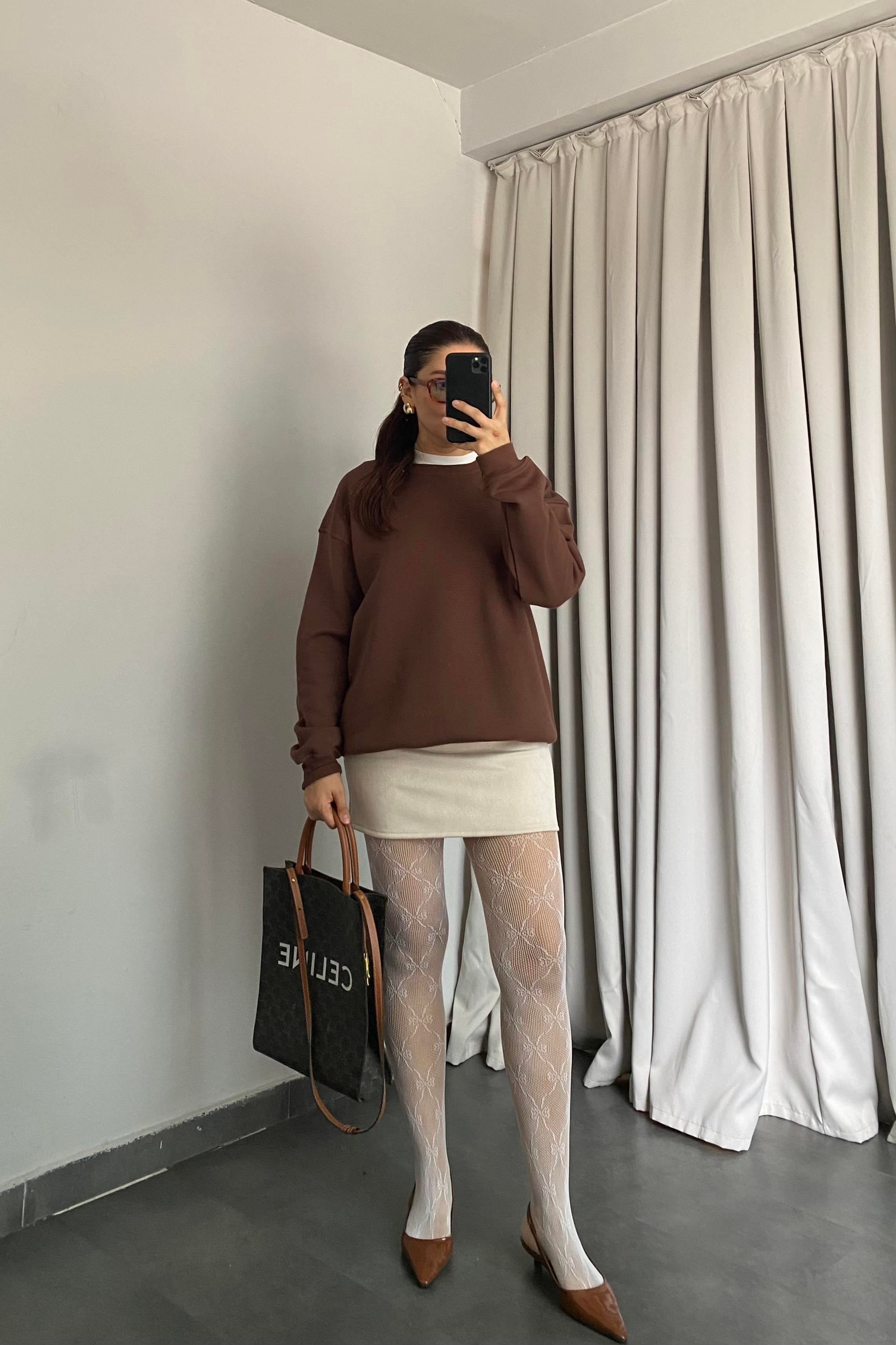 SÜET MİNİ ETEK/8375