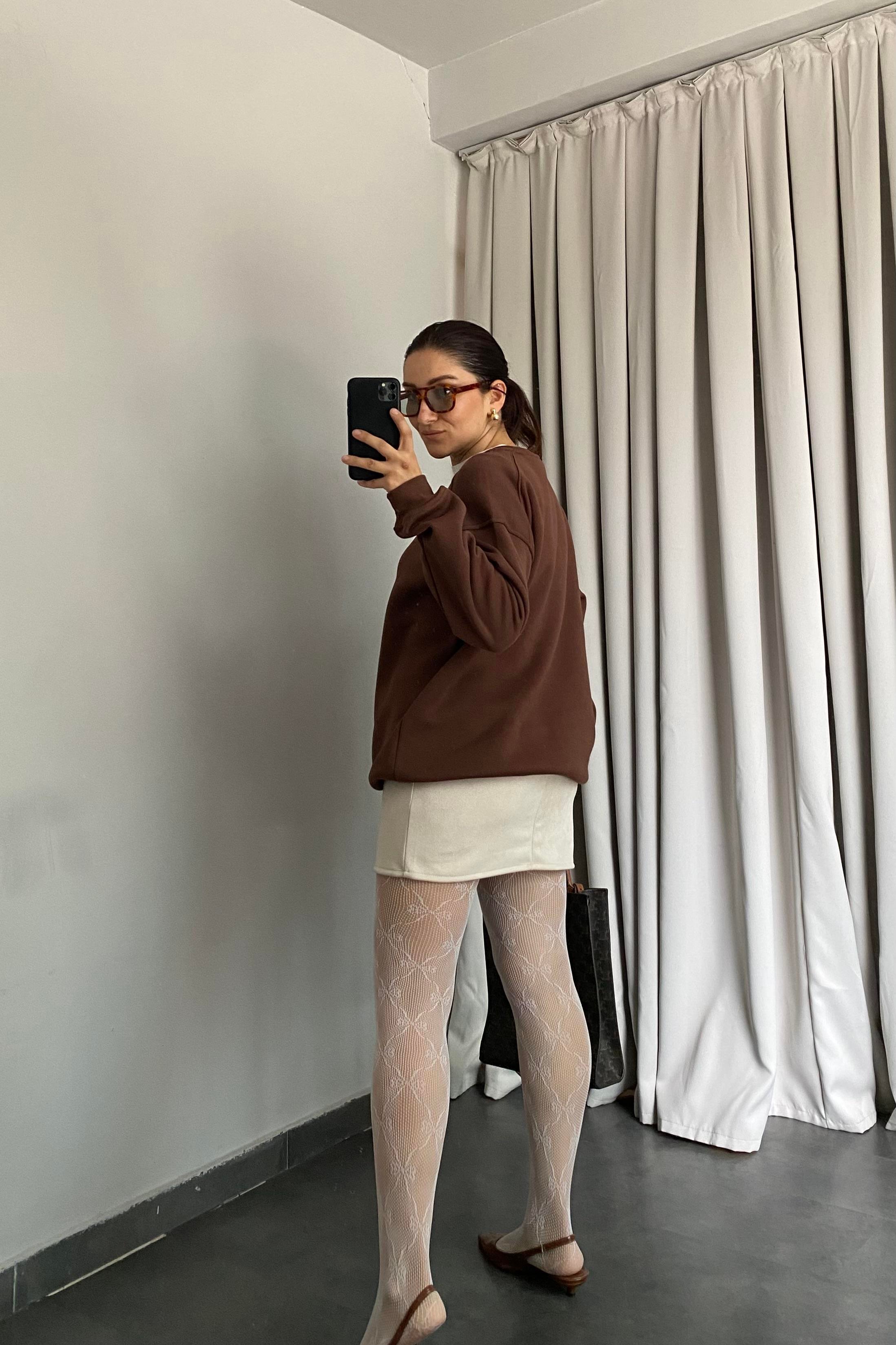 SÜET MİNİ ETEK/8375