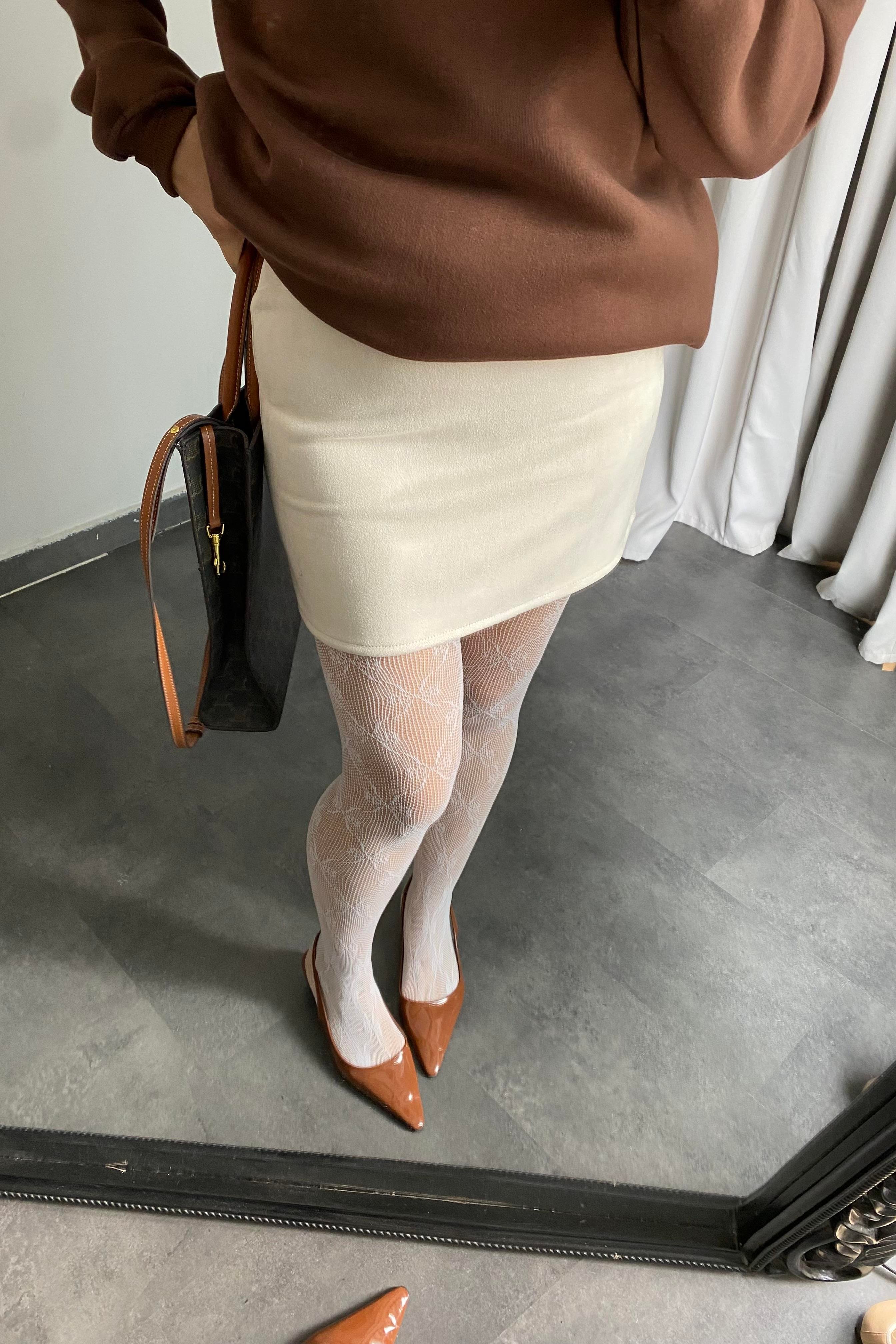 SÜET MİNİ ETEK/8375