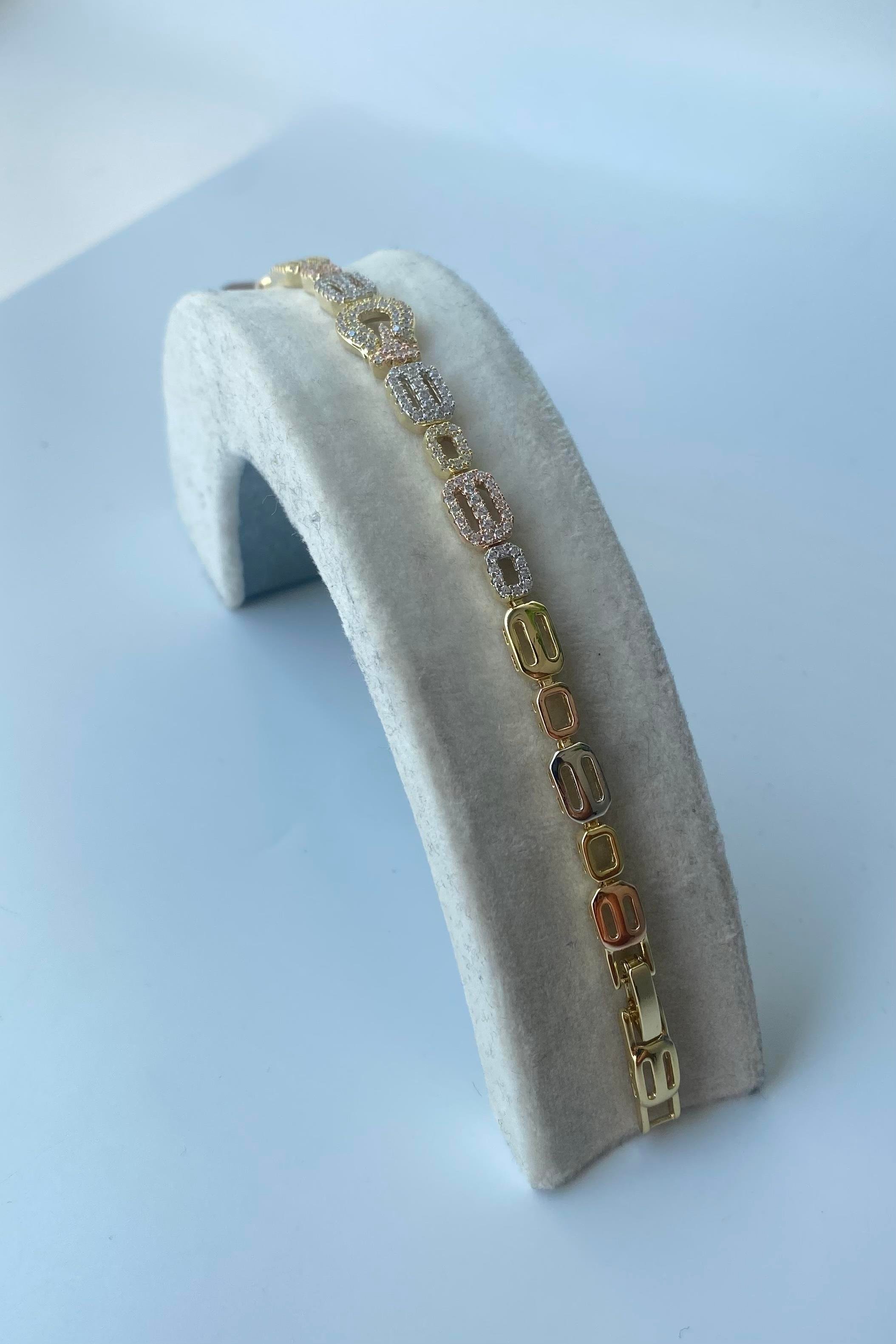 TAŞLI IZGARA BİLEZİK