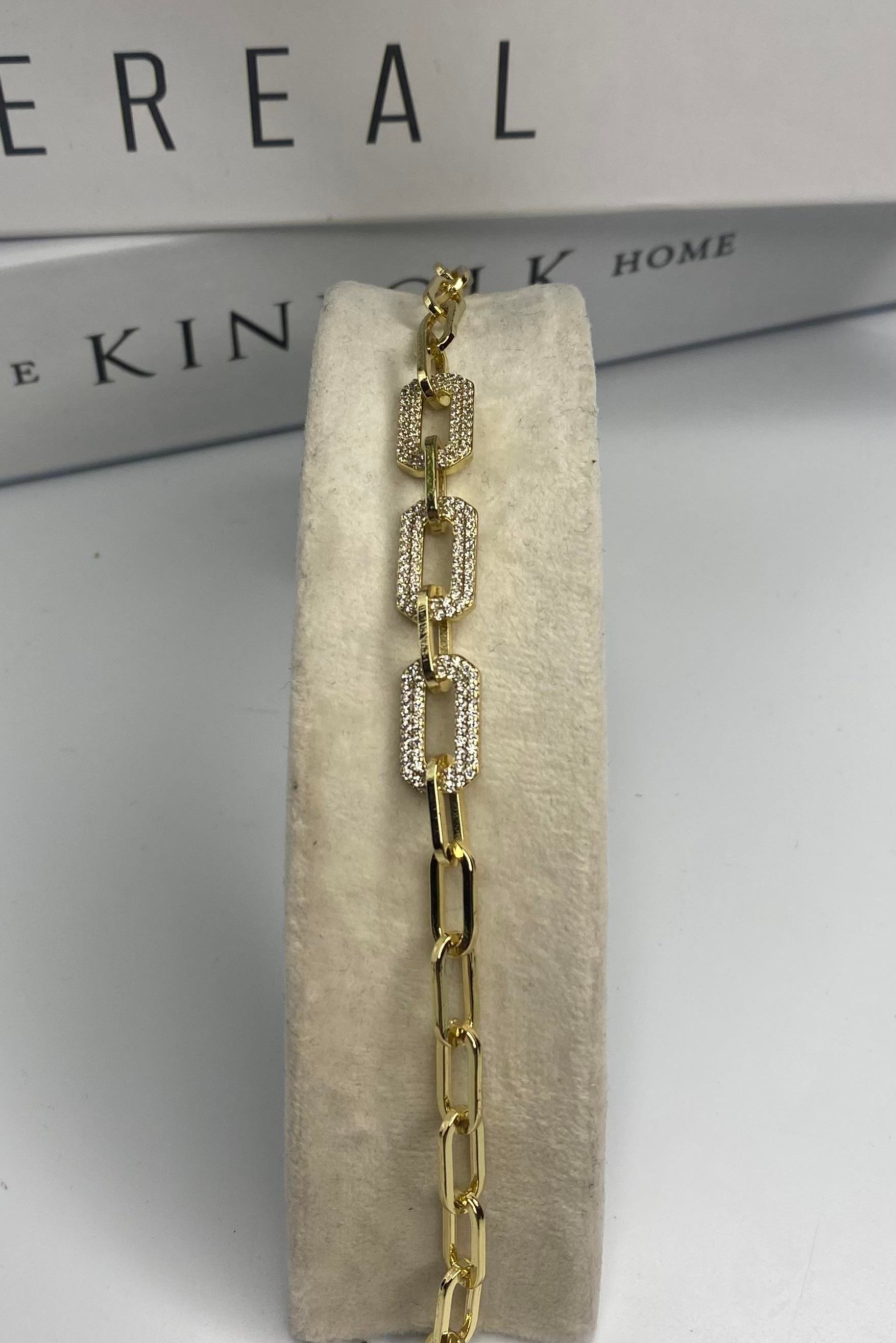 TAŞLI IZGARA BİLEZİK