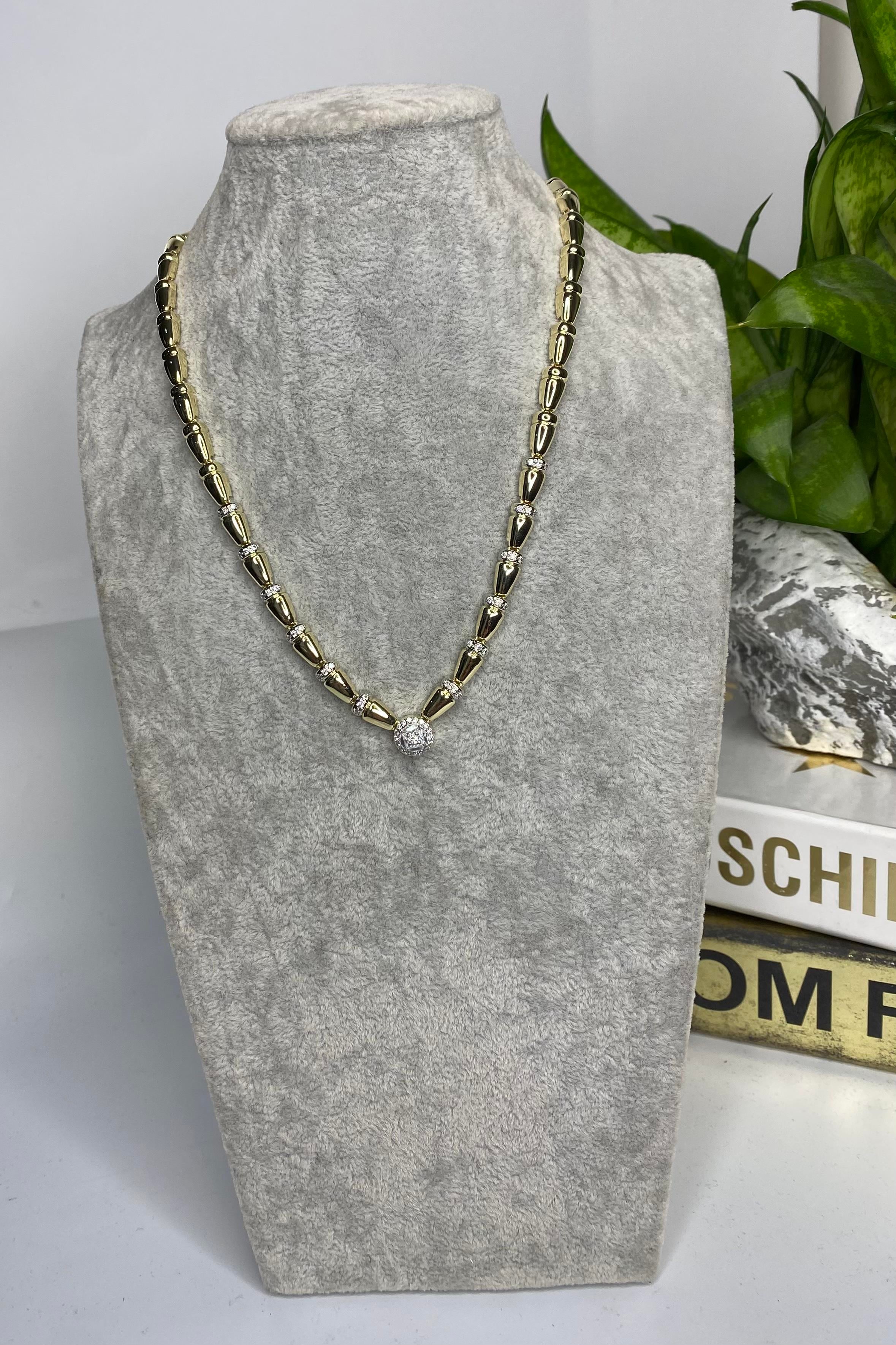 TAŞLI KURŞUN KOLYE