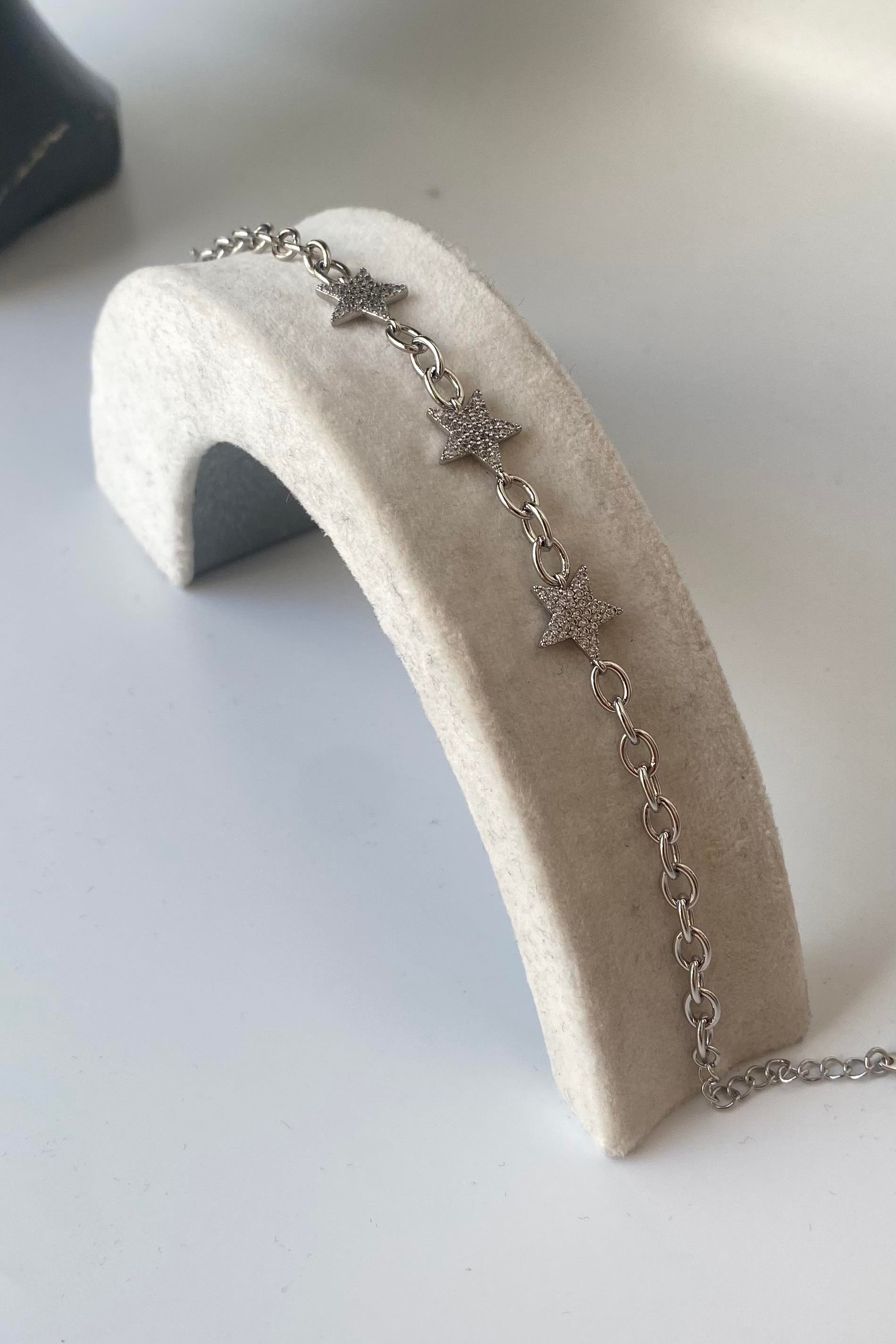 TAŞLI STAR BİLEZİK