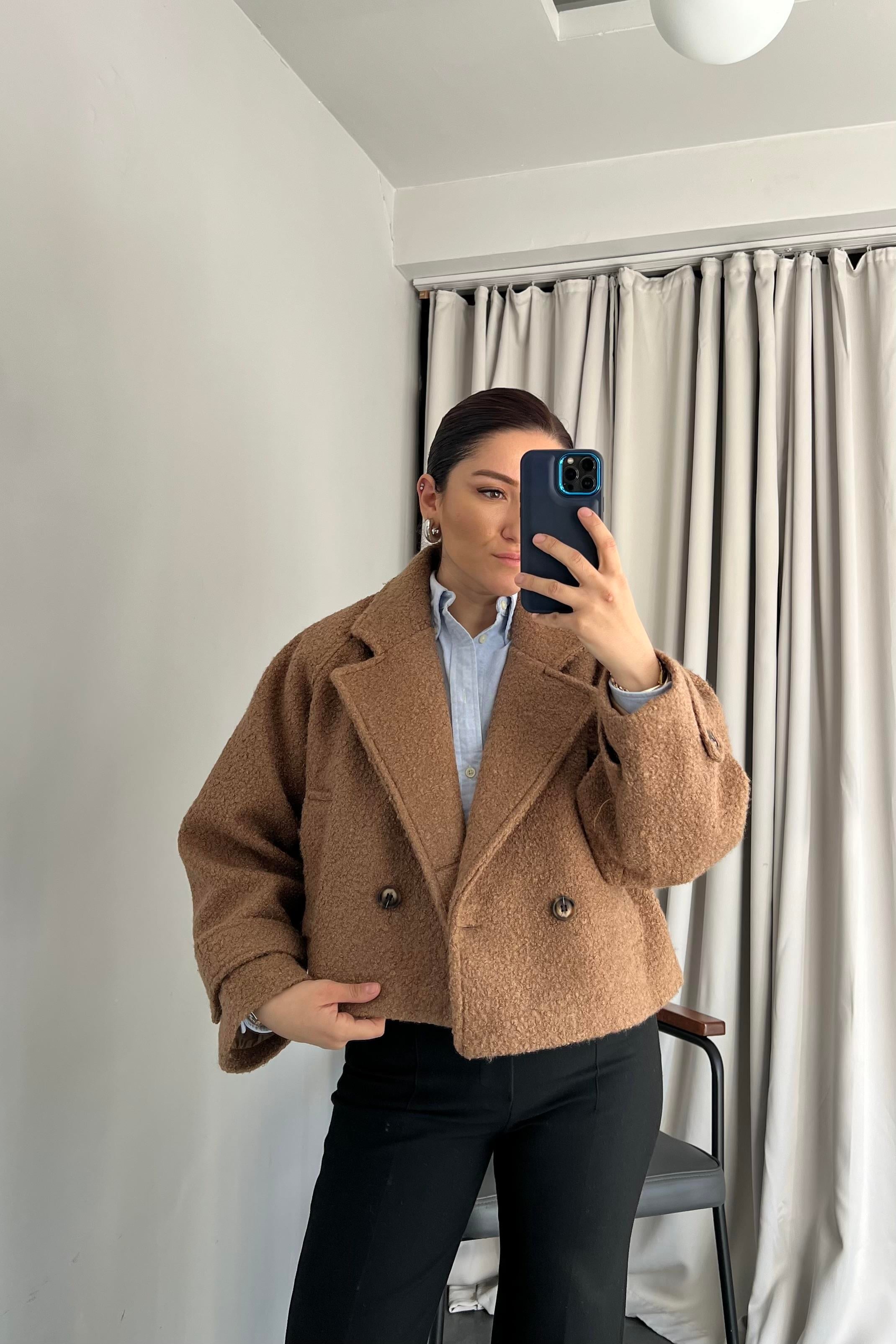 TEDDY CEPLİ CEKET/9363