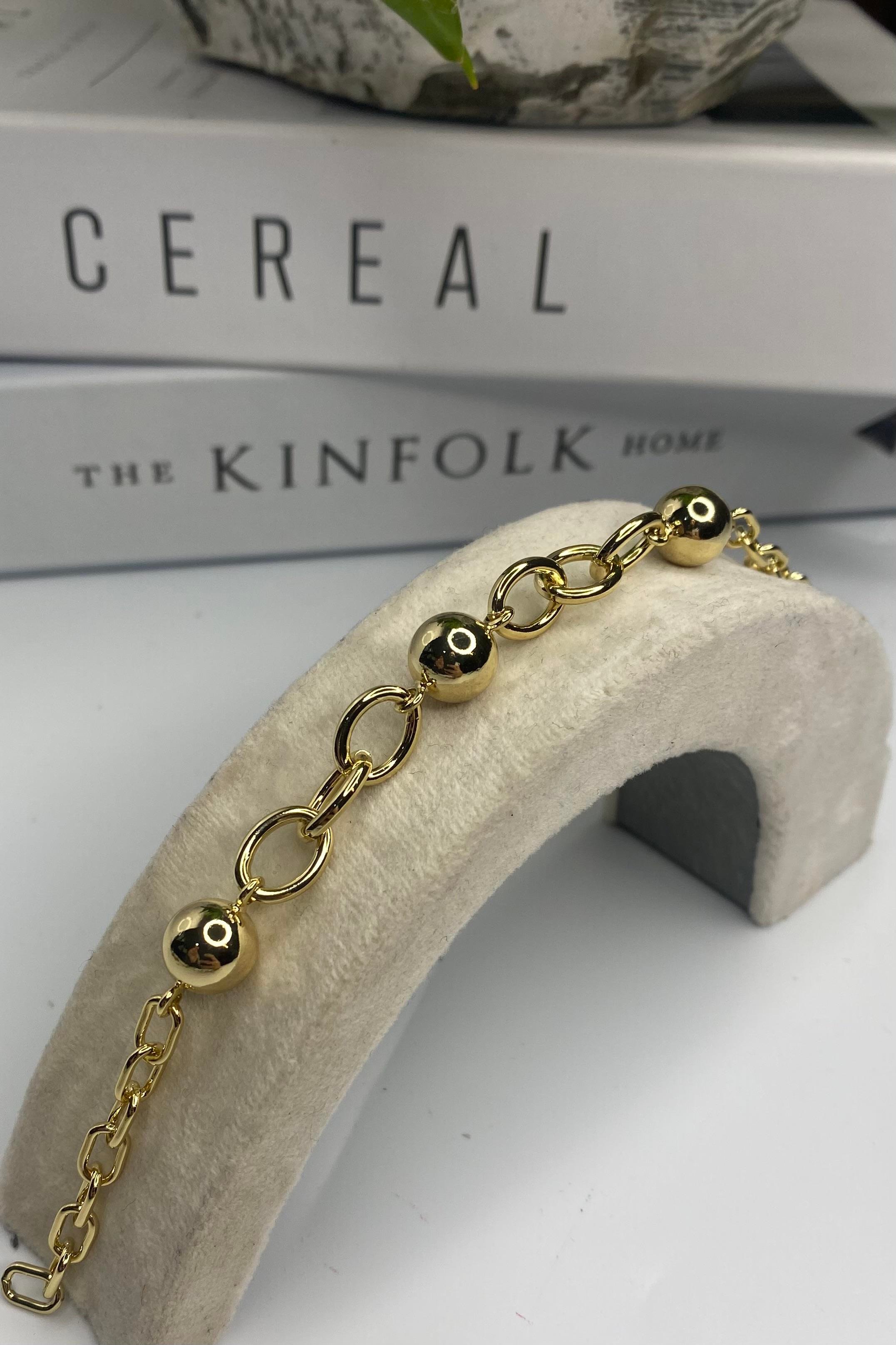 TOP GEÇİRMELİ HALKA BİLEZİK