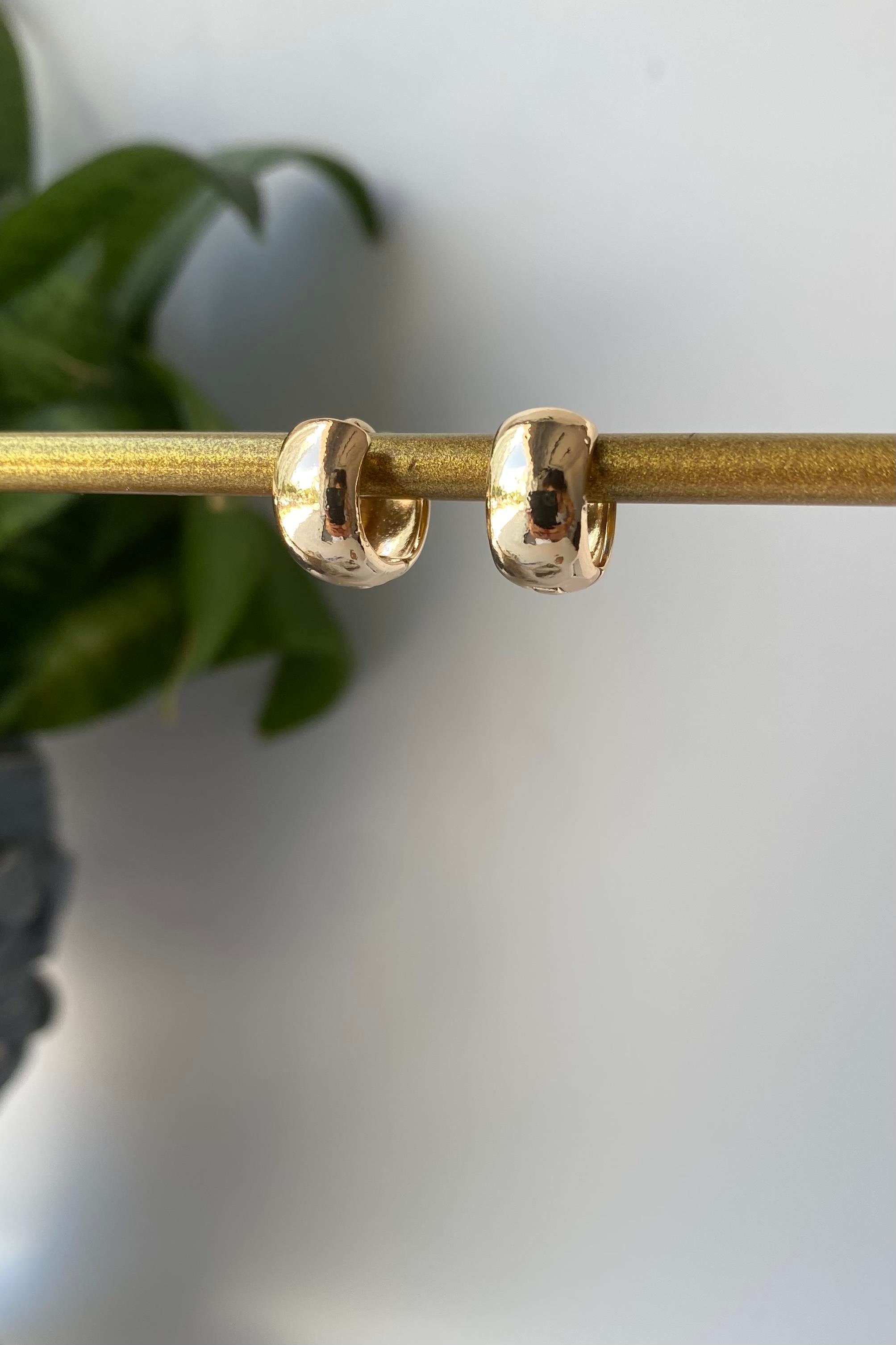 YASSI HALKA KÜPE 1.3CM