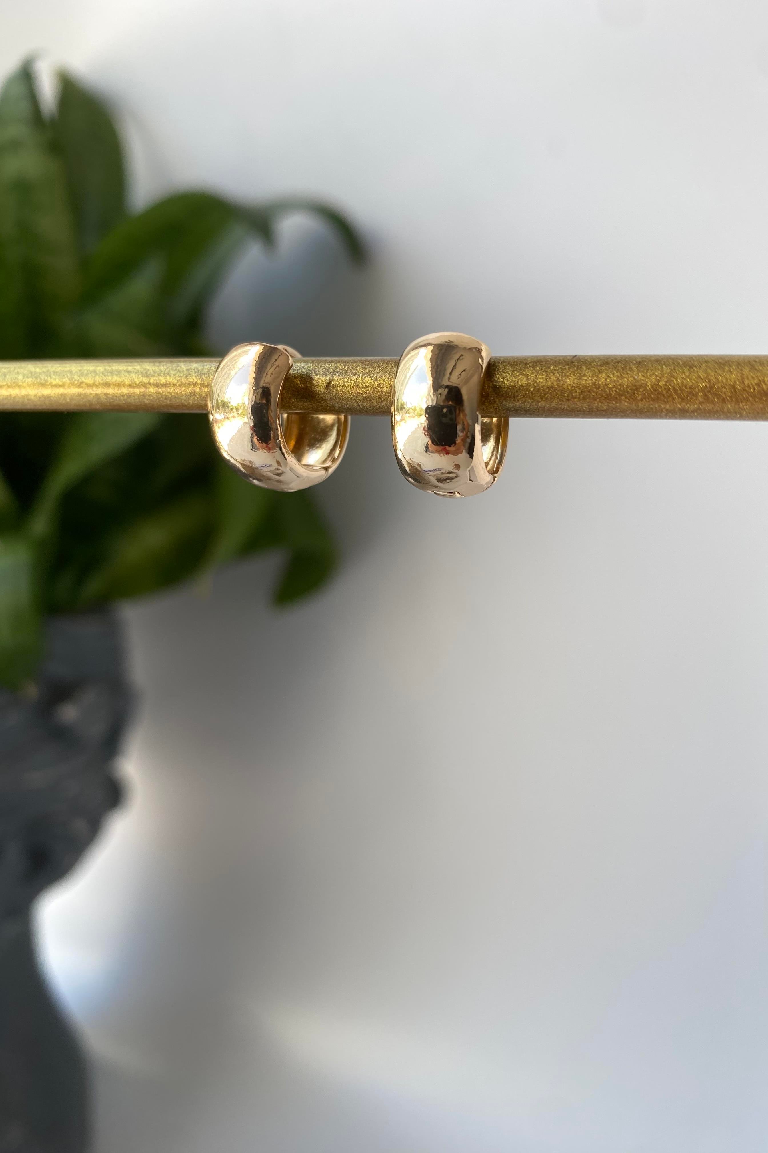 YASSI HALKA KÜPE 1.3CM