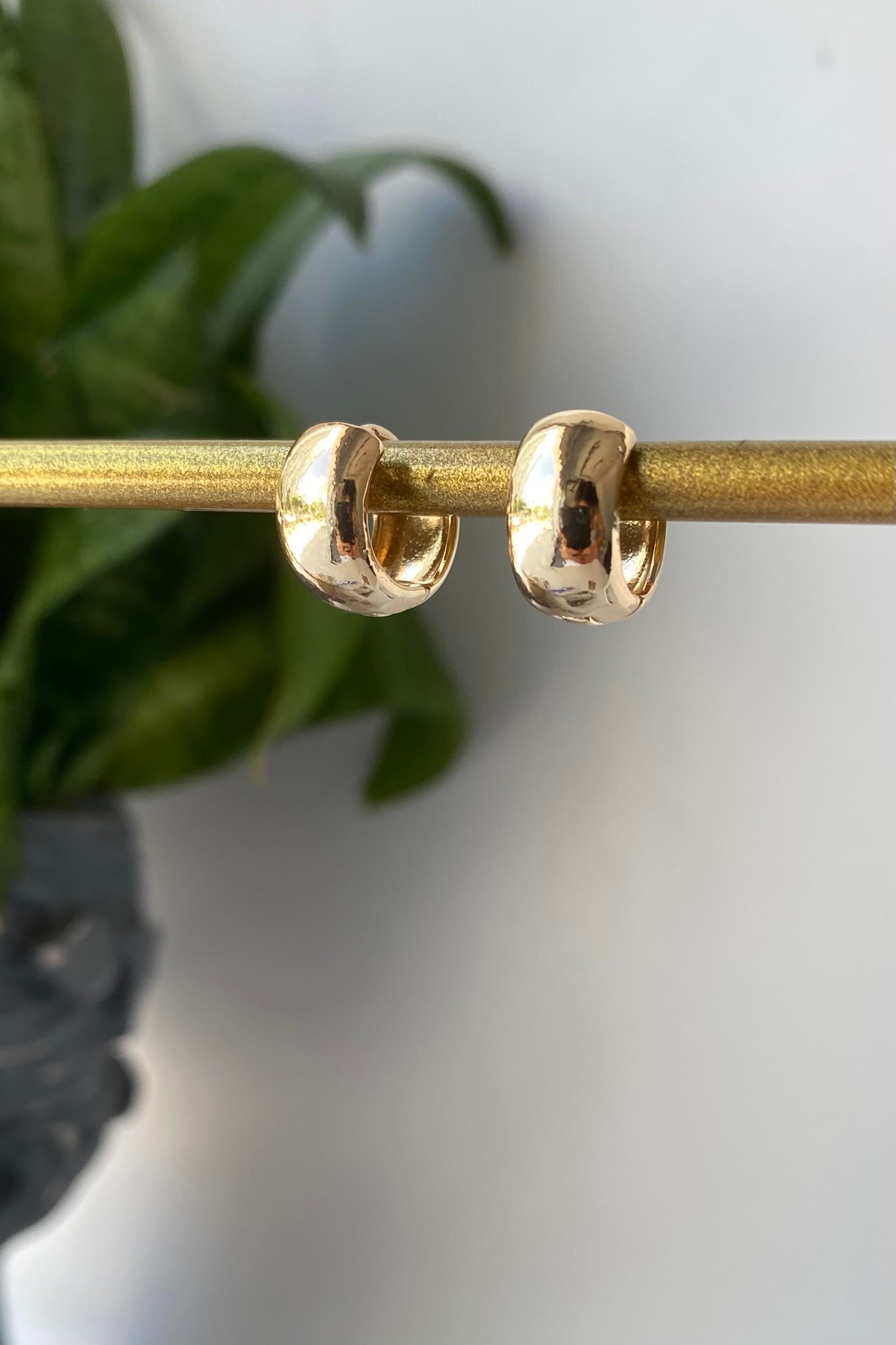 YASSI HALKA KÜPE 1.3CM