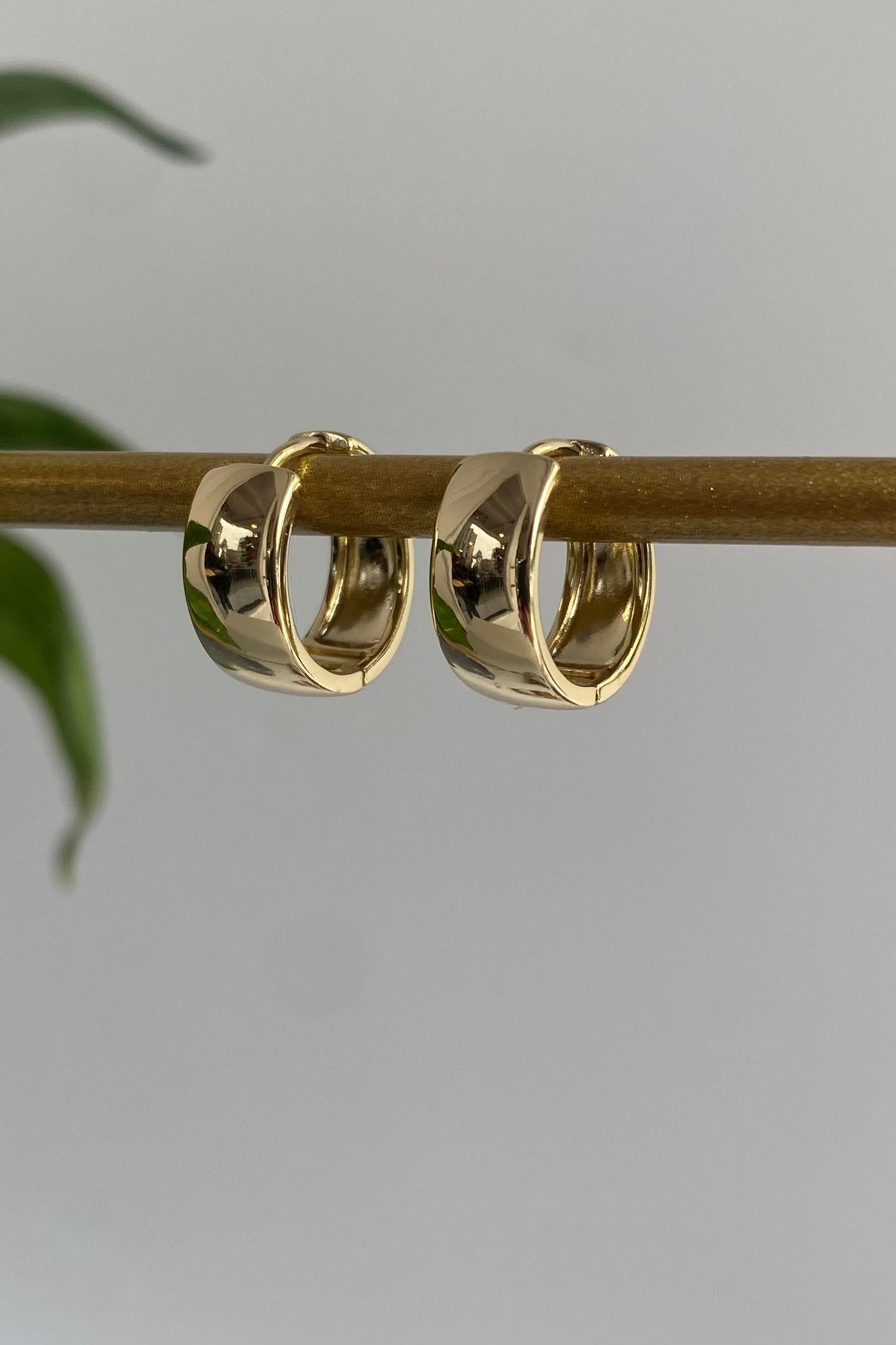 YASSI HALKA KÜPE 1,5cm