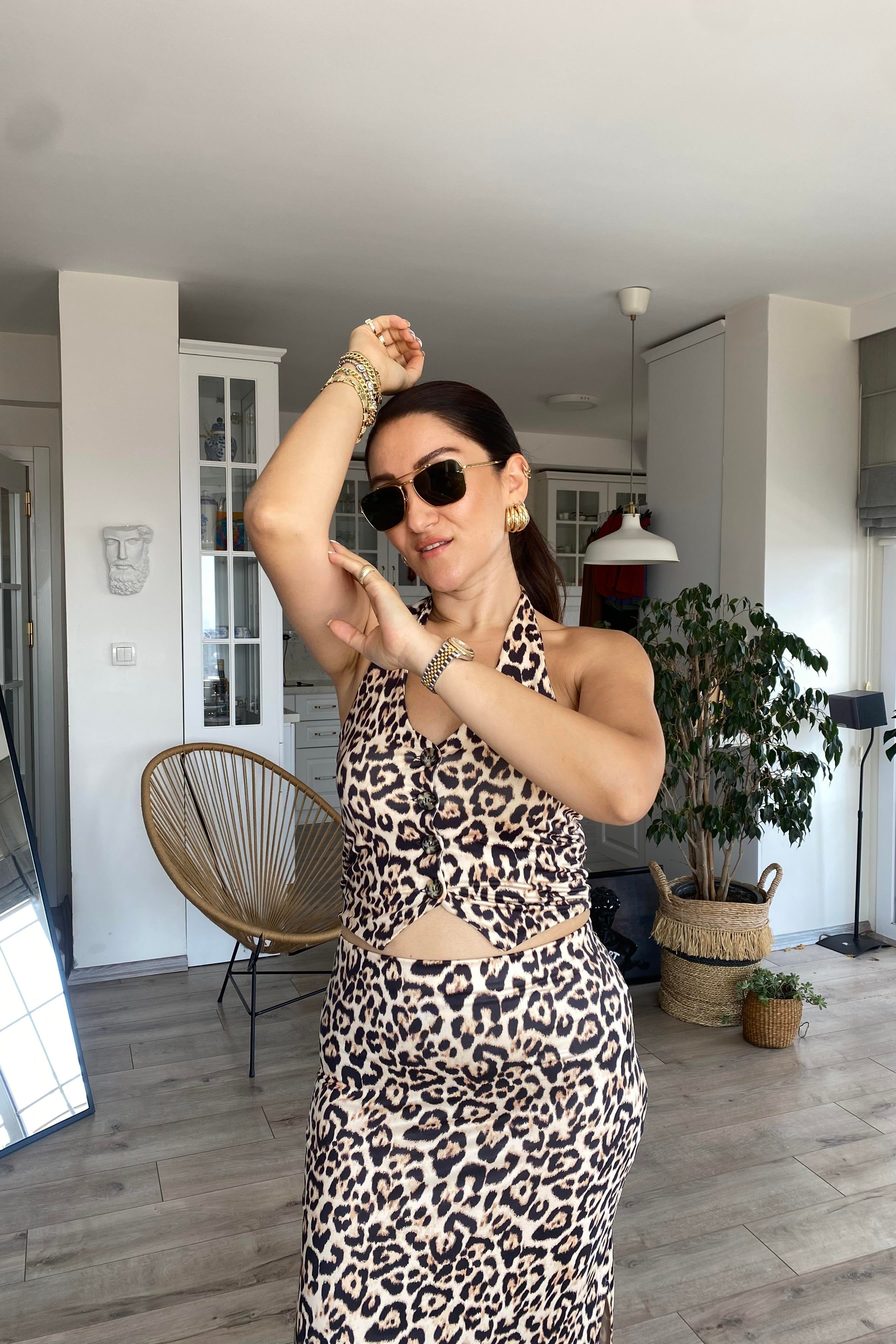 YELEKLİ LEOPAR TAKIM