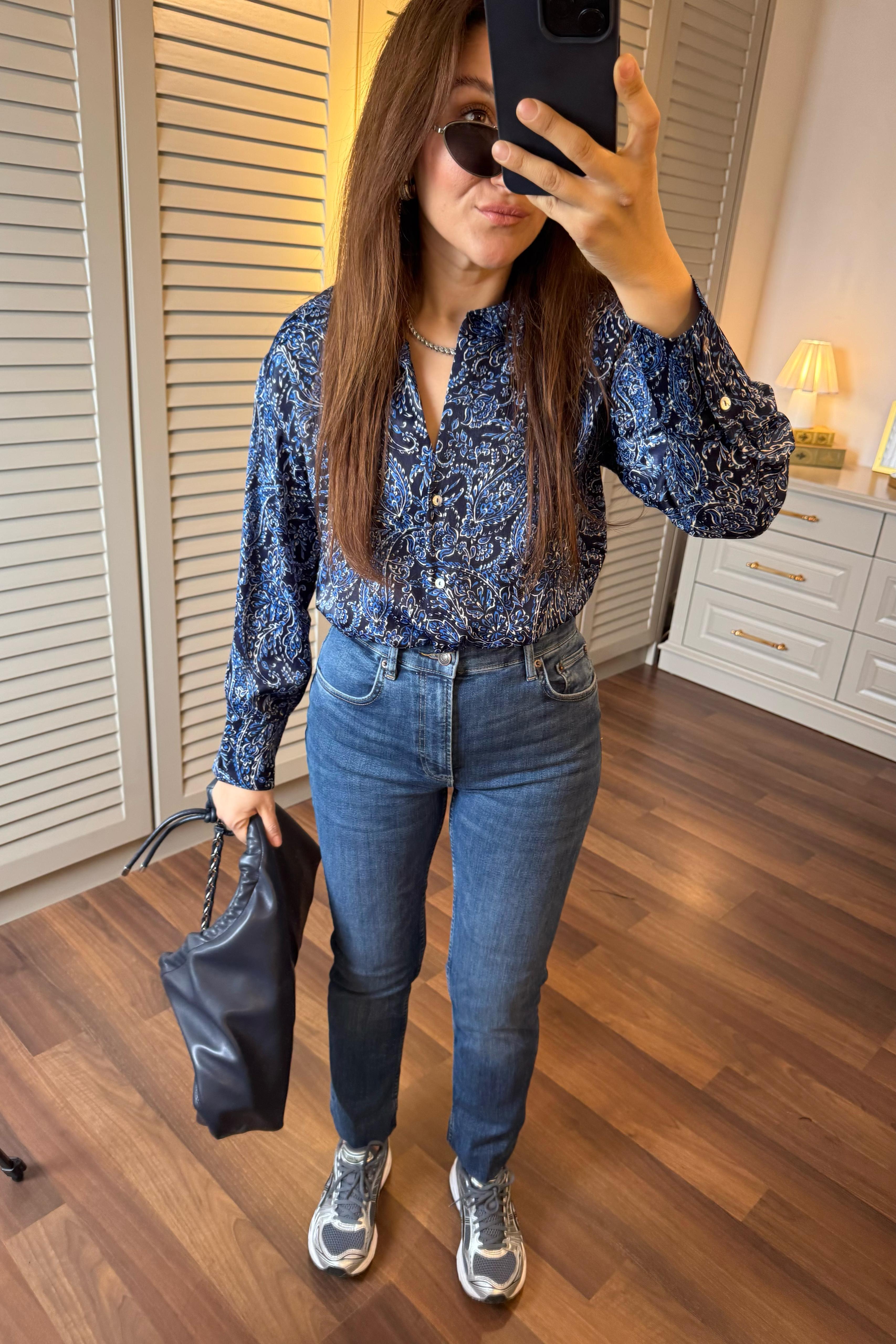 YÜKSEK BEL BORU PAÇA SLİM FİT JEAN