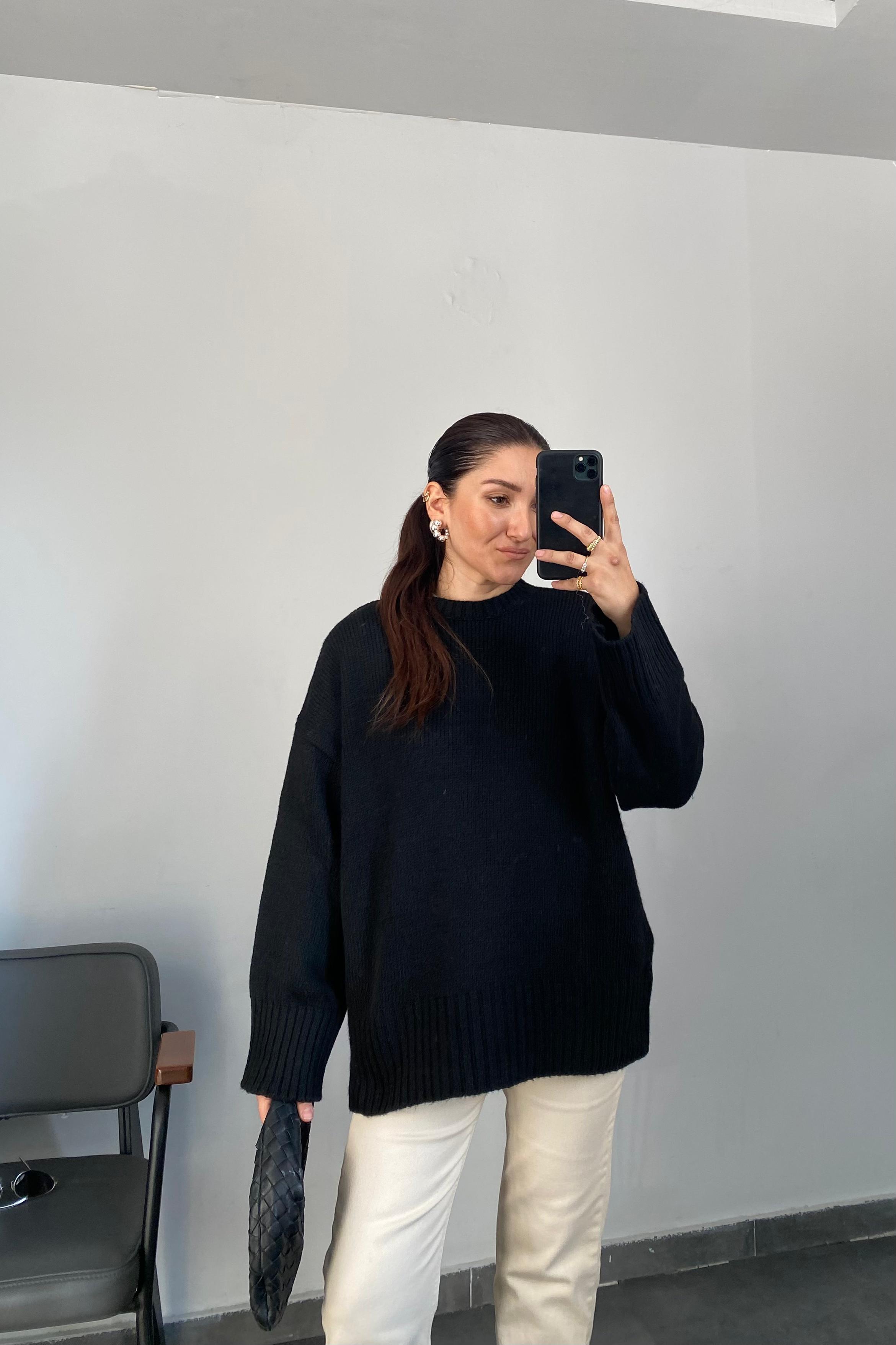 YUMUŞAK DOKULU TRİKO KAZAK / 4630