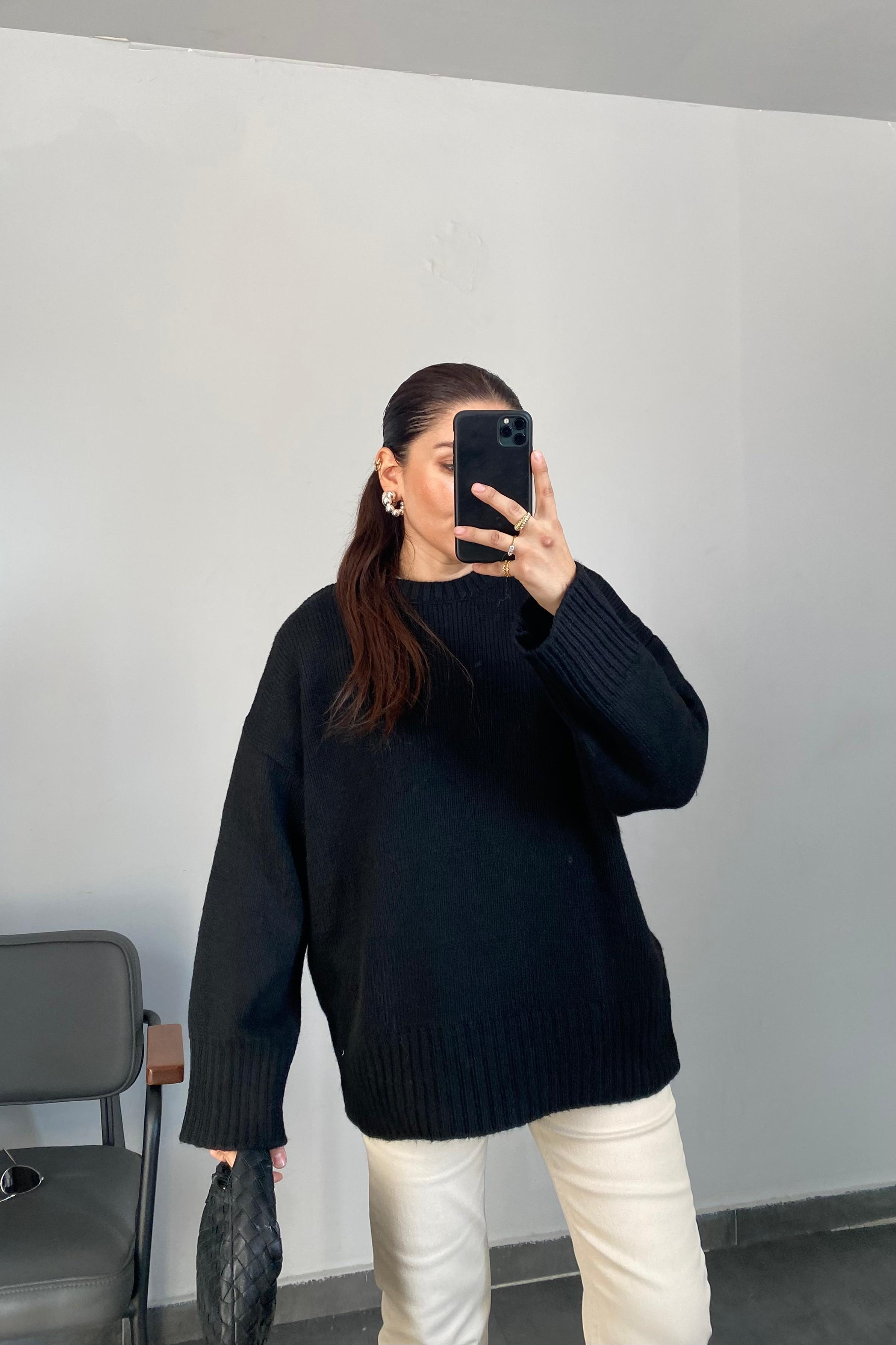 YUMUŞAK DOKULU TRİKO KAZAK / 4630