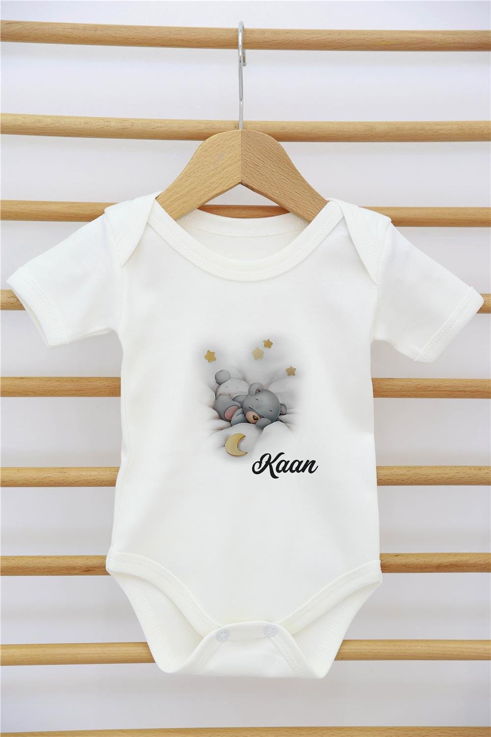 Aslan Desenli 11'li İsimli Organik Hastane Çıkış Seti