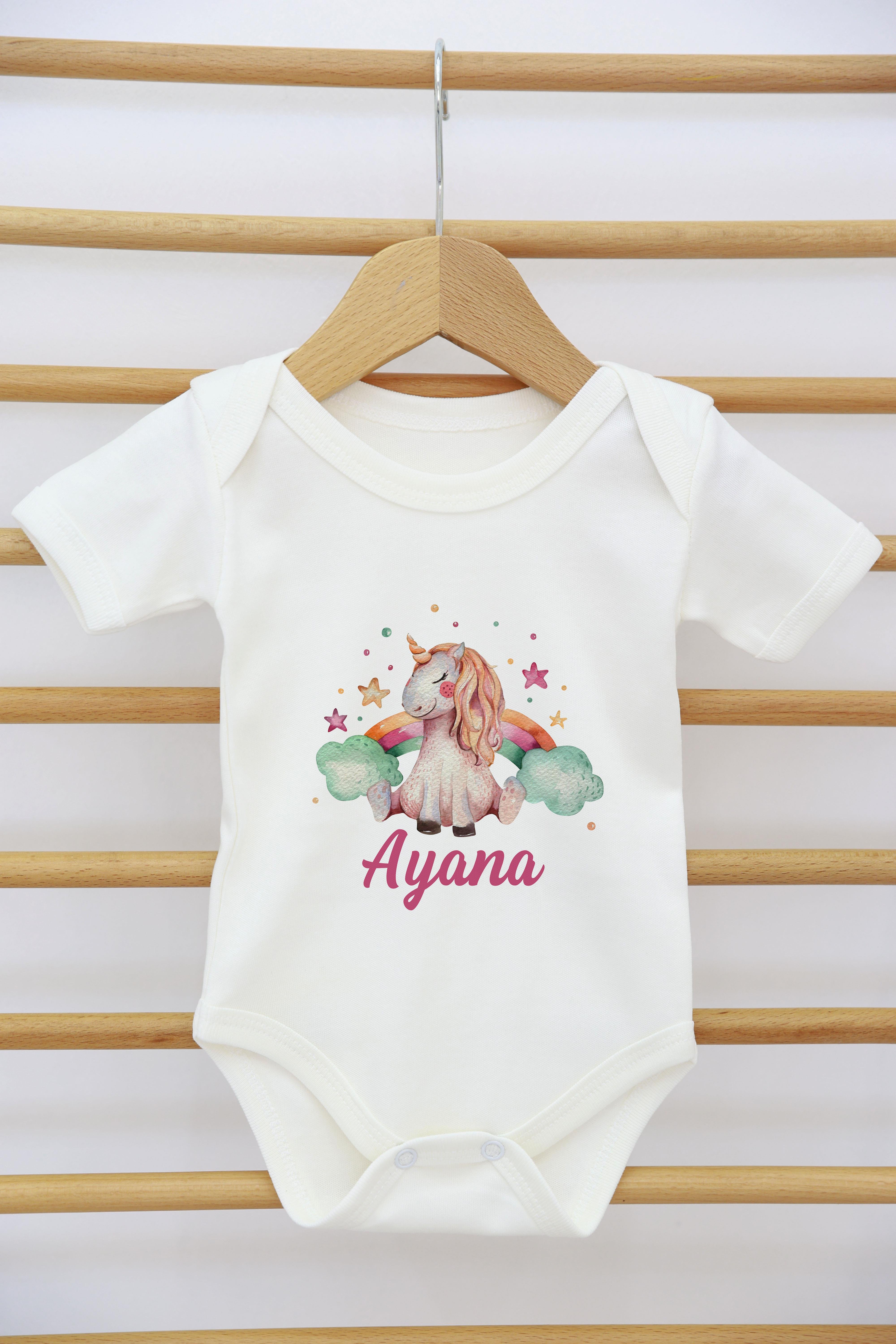 Çiçek Çelenk Desenli 11'li İsimli Organik Hastane Çıkış Seti