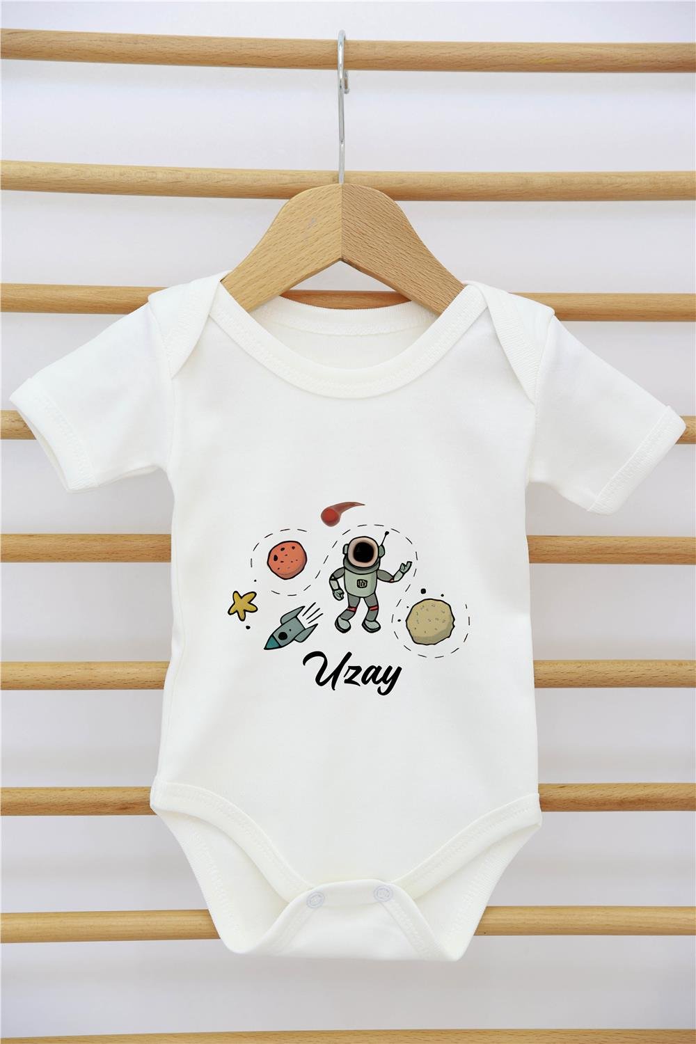 Çiçek Desenli  11'li İsimli Organik Hastane Çıkış Seti