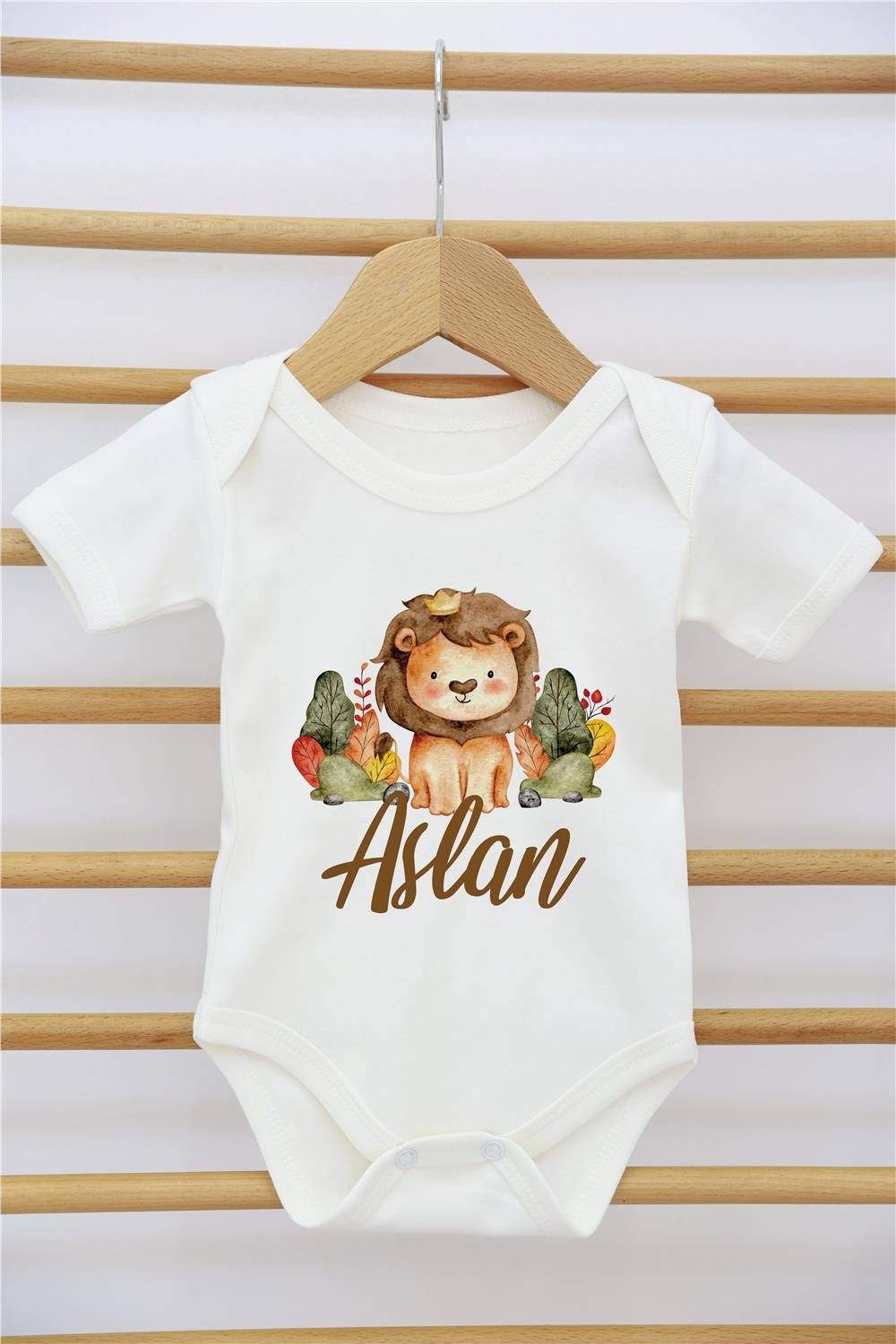 Fil ve Sevimli Arkadaşları Desenli 11'li İsimli Organik Hastane Çıkış Seti