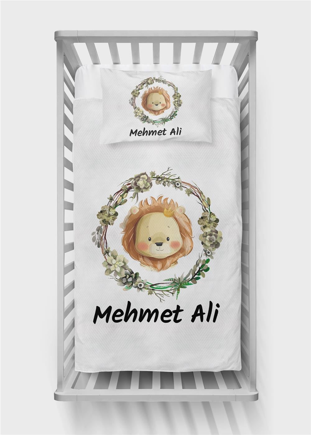 İsimli Bebek Pike Takımı