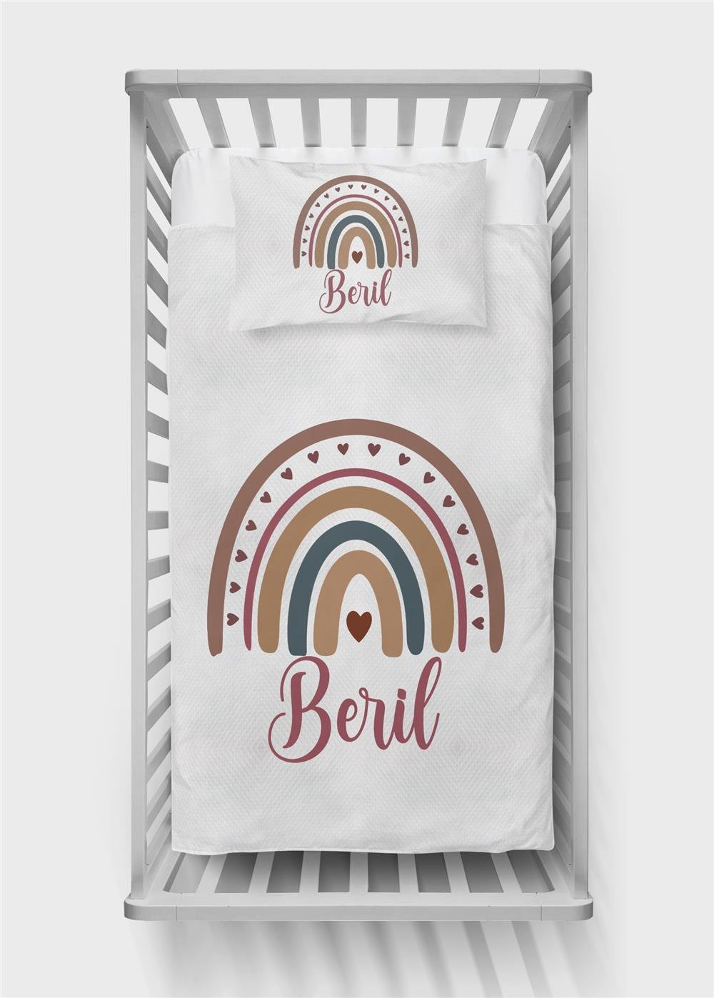 İsimli Bebek Pike Takımı