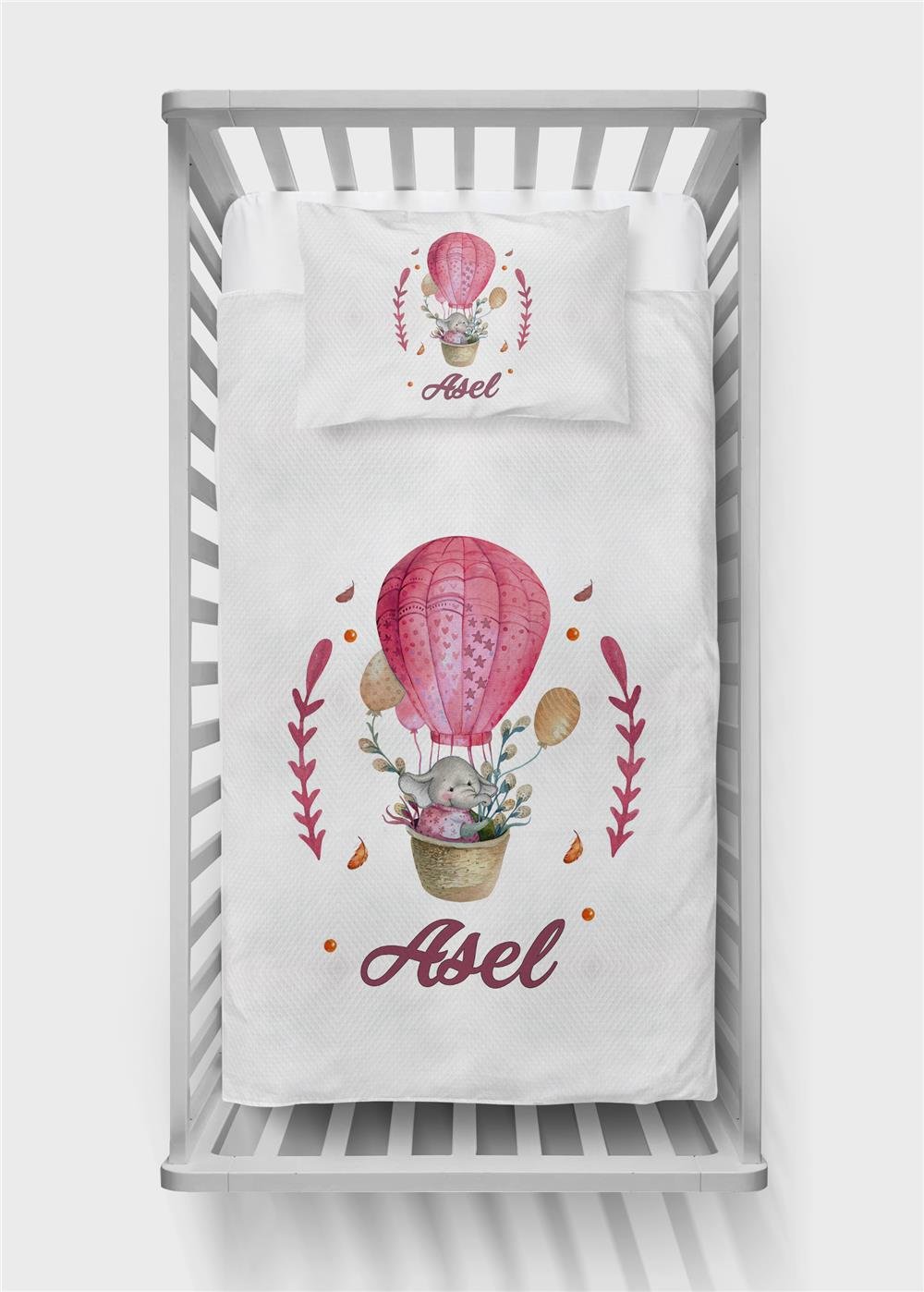 İsimli Bebek Pike Takımı