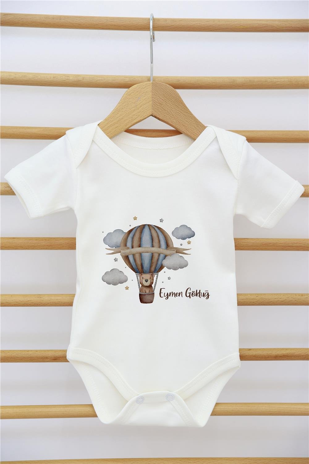 Kuş Tüğü Desenli 11'li İsimli Organik Hastane Çıkış Seti