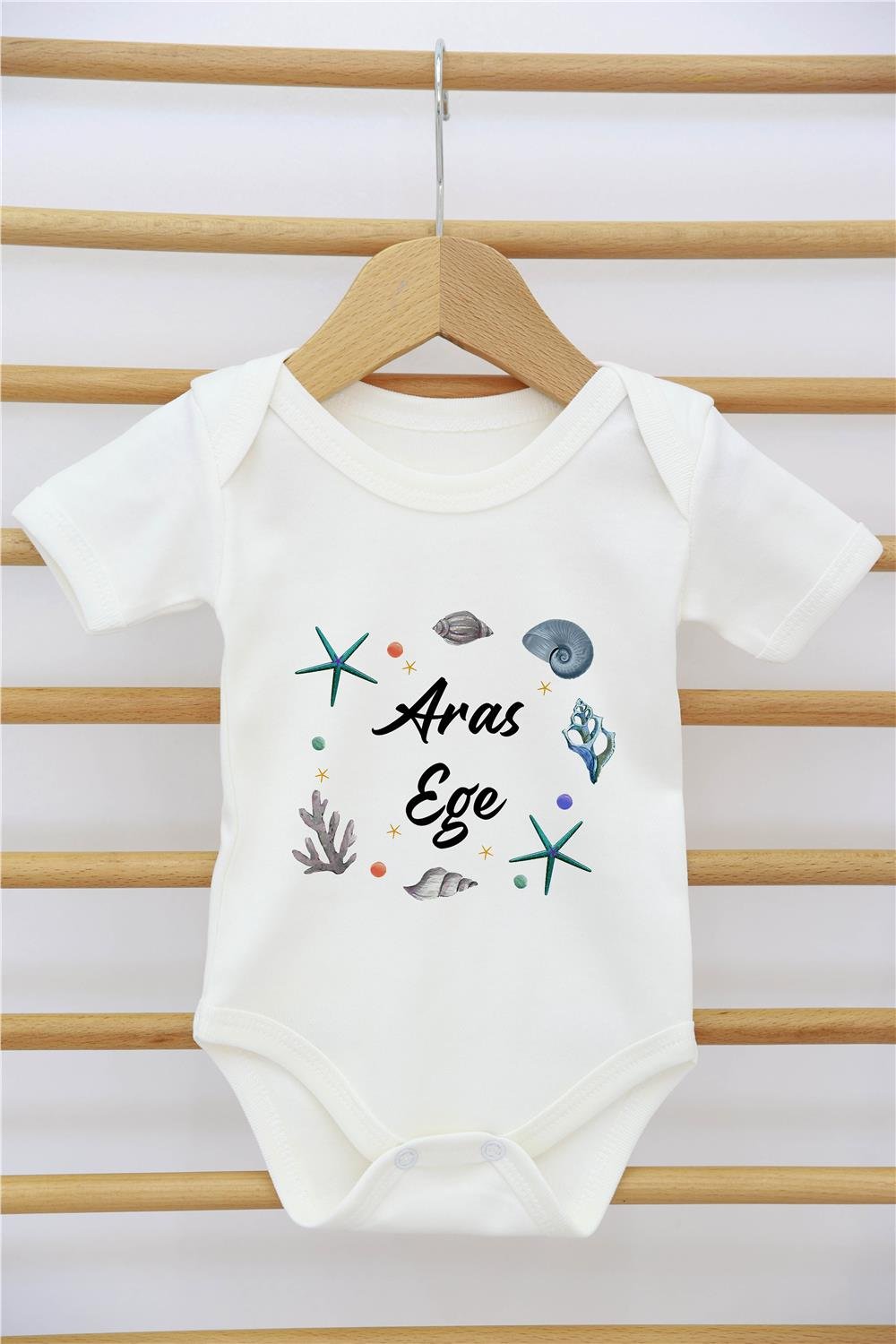 Kuzu Desenli 11'li İsimli Organik Hastane Çıkış Seti