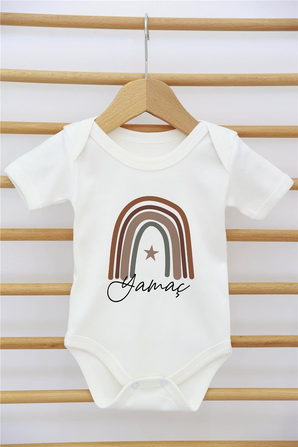 Sevimli Aslan Desenli  11'li İsimli Organik Hastane Çıkış Seti