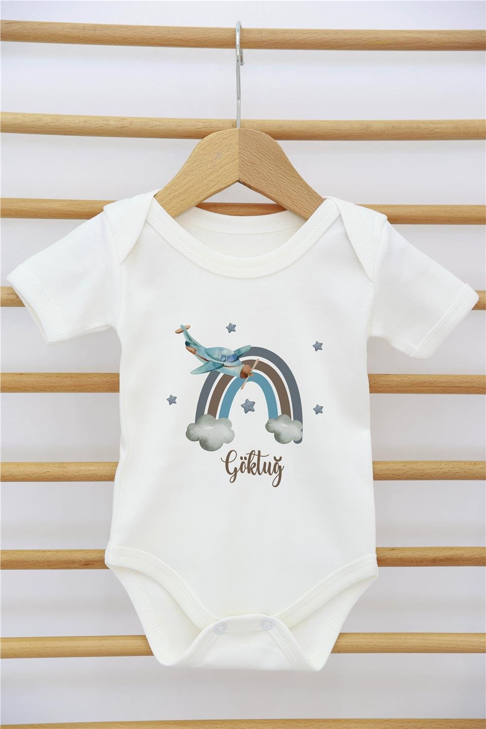 Sevimli At Desenli 11'li İsimli Organik Hastane Çıkış Seti