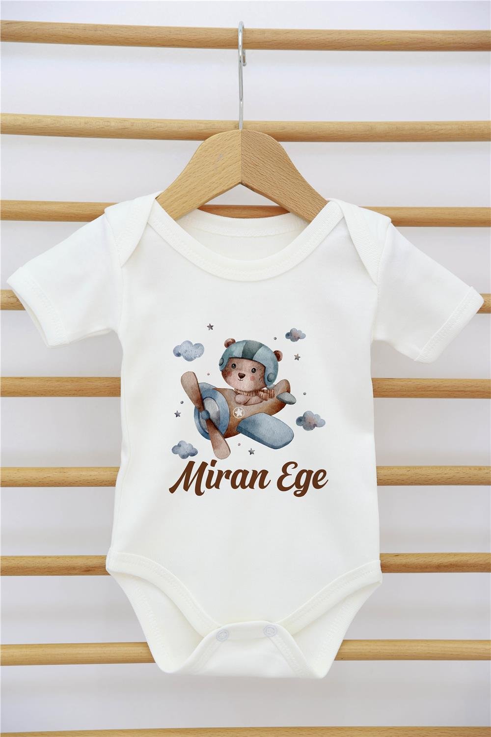 Taraftar Desenli 11'li İsimli Organik Hastane Çıkış Seti