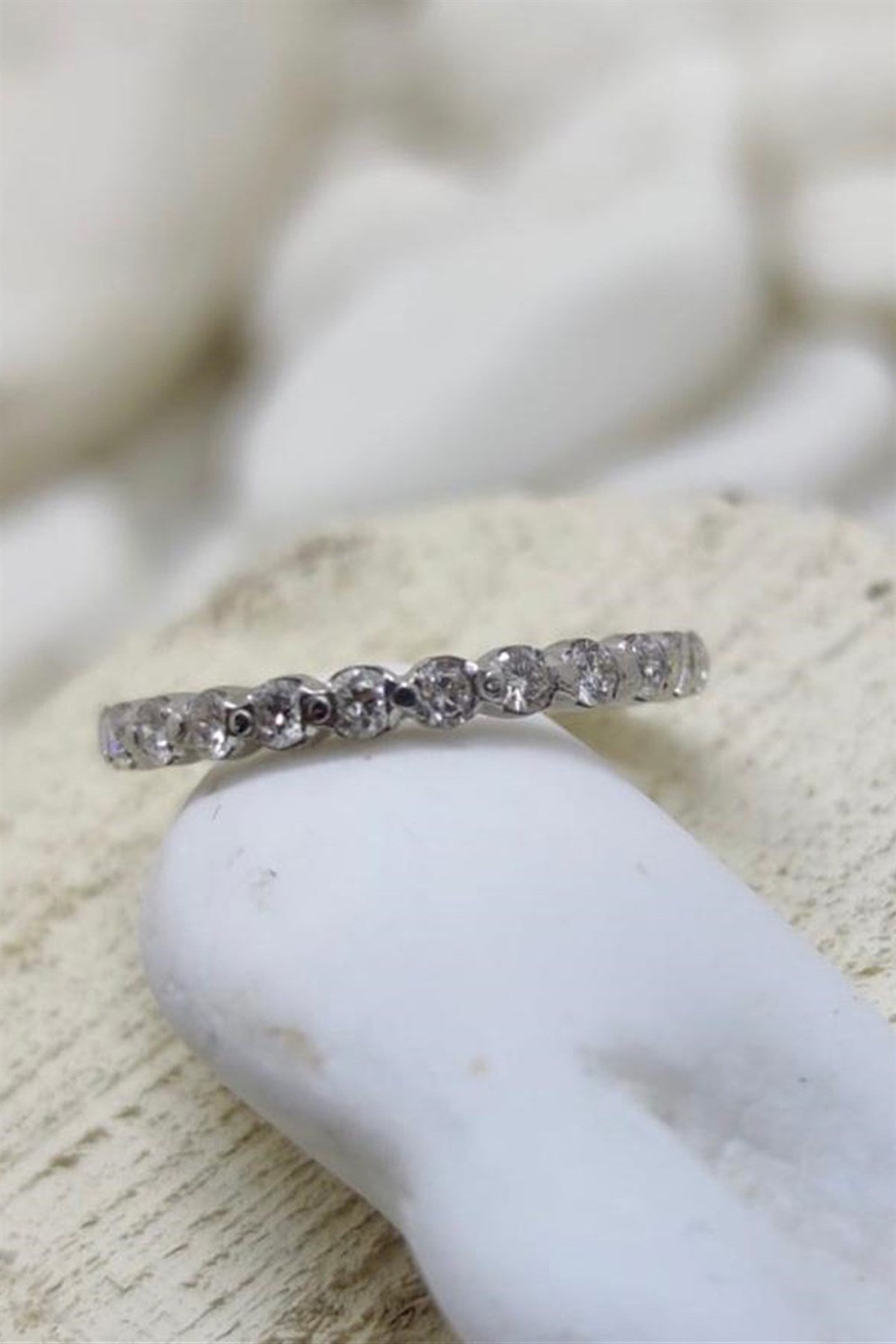  PIRLANTA SIRATAŞ YÜZÜK 0,76CT - AK987