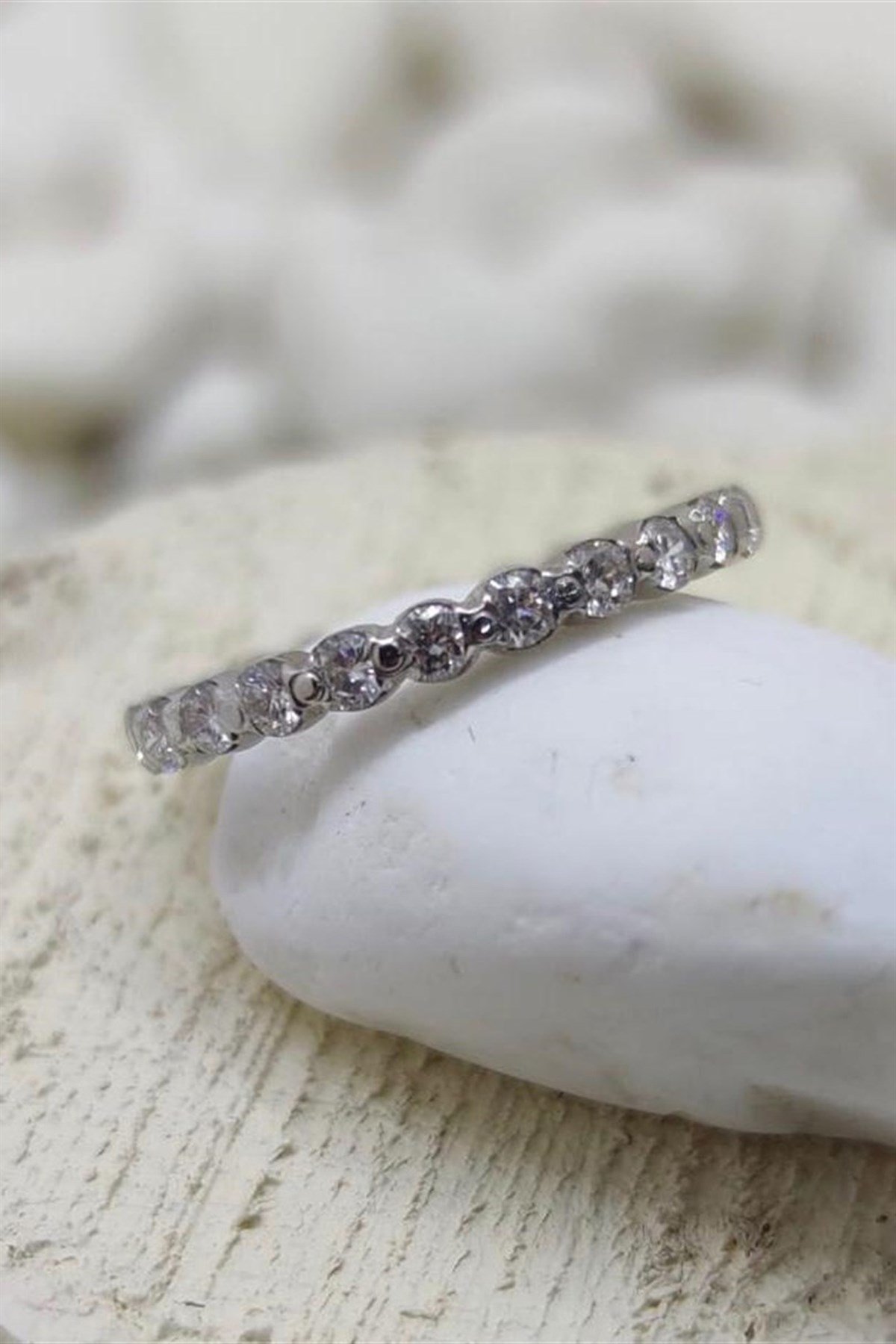  PIRLANTA SIRATAŞ YÜZÜK 0,76CT - AK987