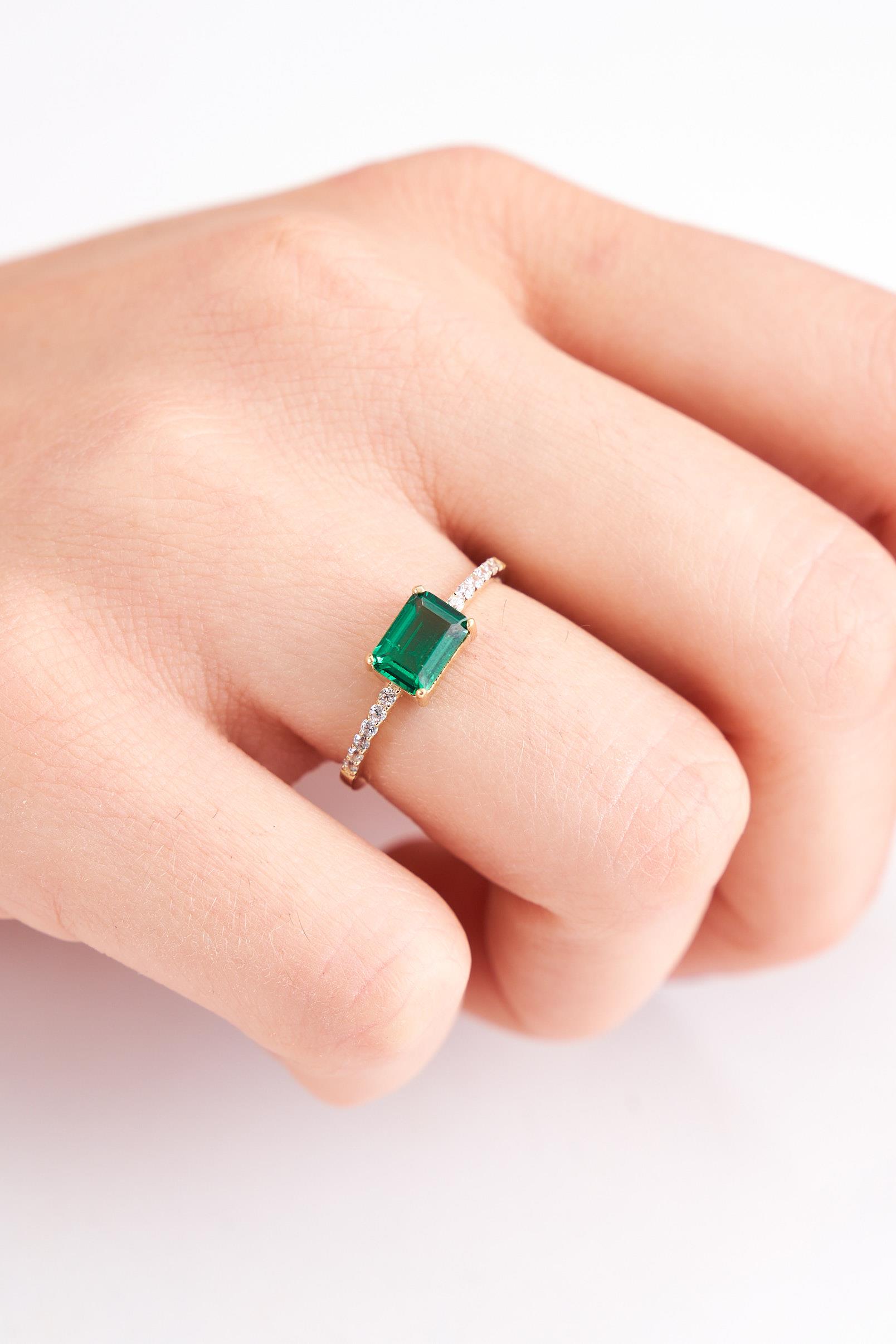 GREEN TOPAZ  YÜZÜK - AK1695
