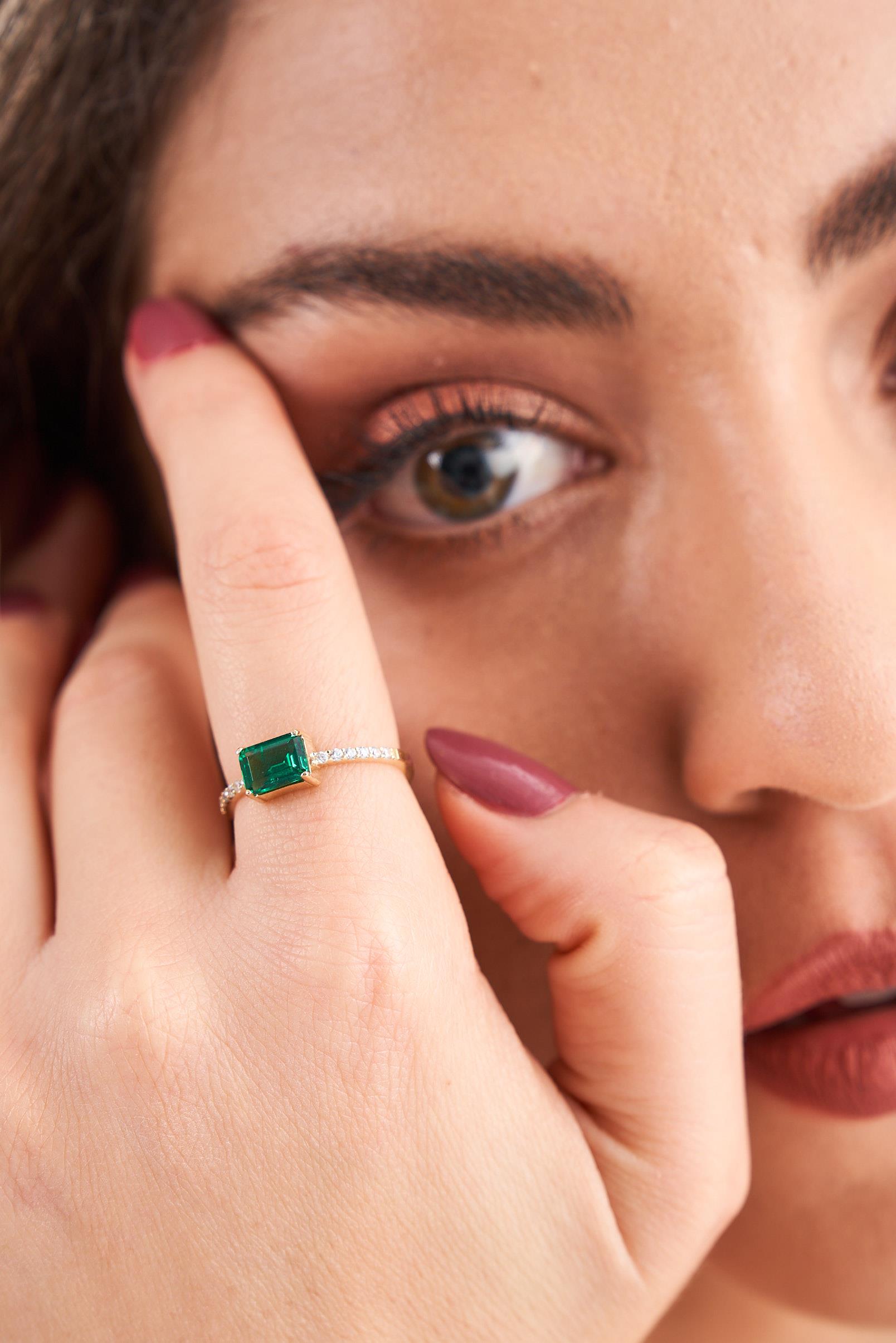 GREEN TOPAZ  YÜZÜK - AK1695