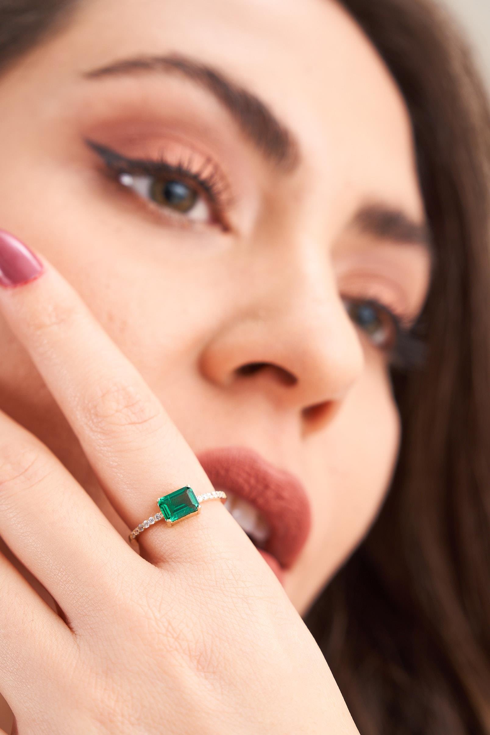 GREEN TOPAZ  YÜZÜK - AK1695